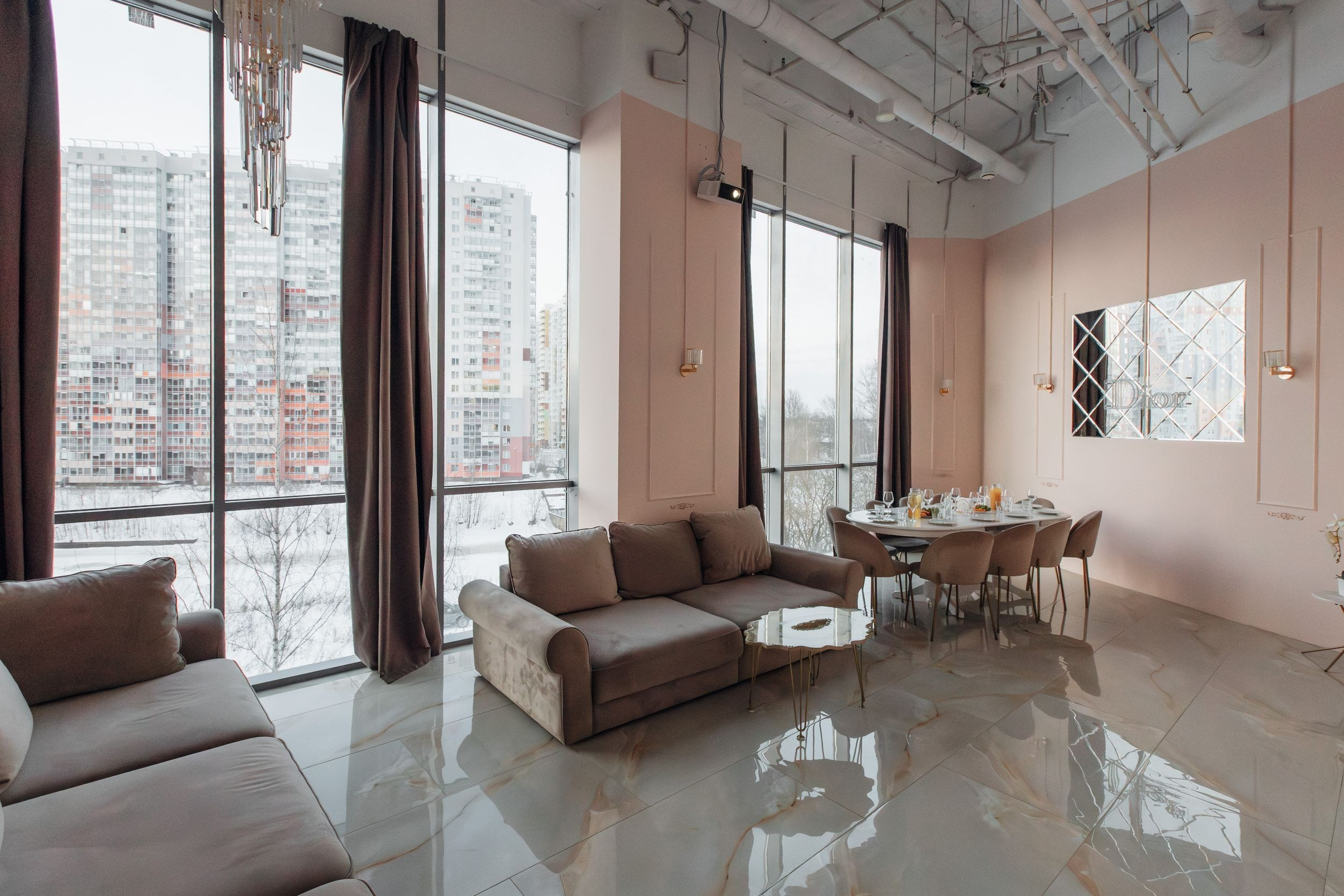 Площадь Карла Фаберже 8Е. Аренда лофта в СПб для мероприятий