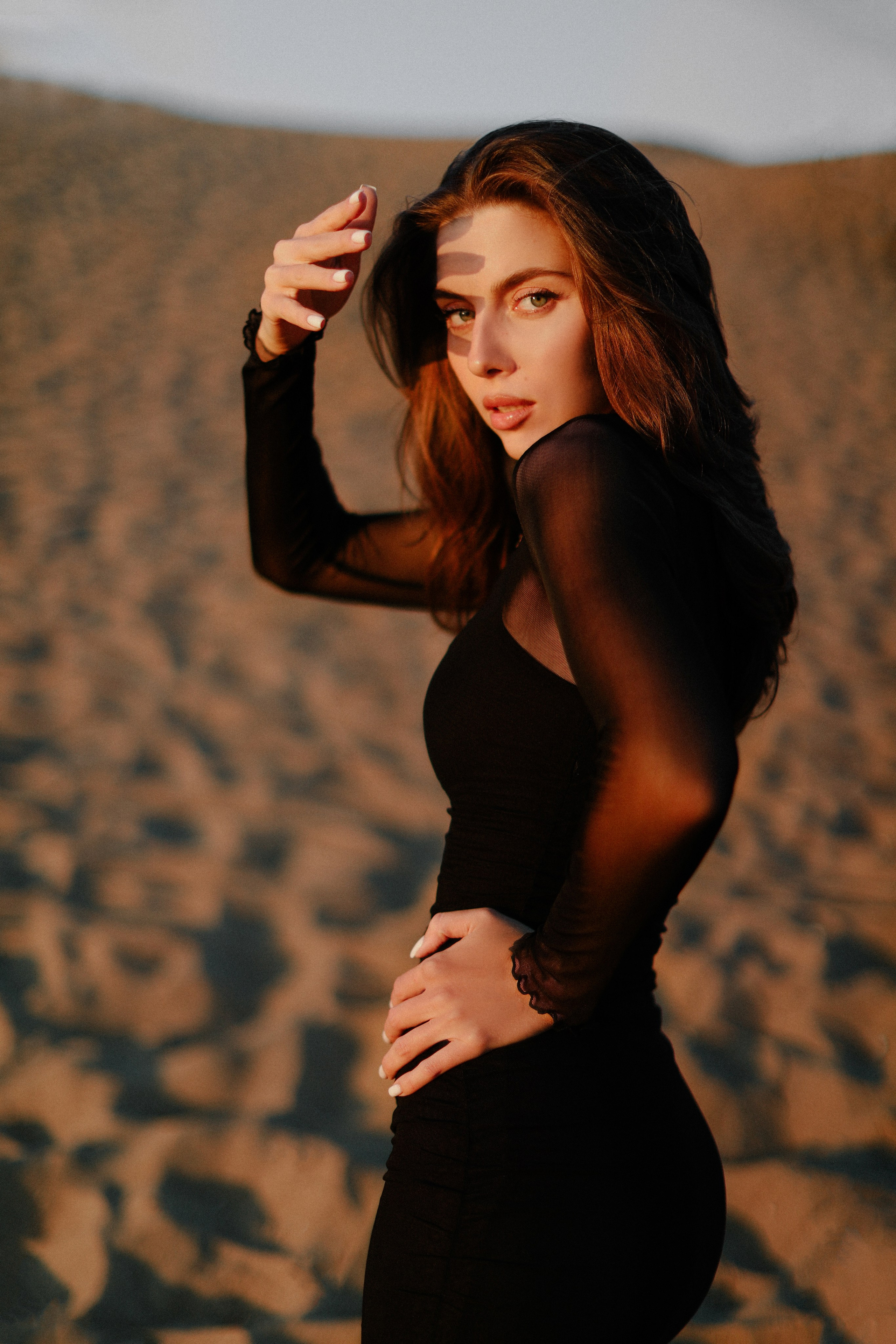 Катя на закате. Фотограф в Нижнем Новгороде