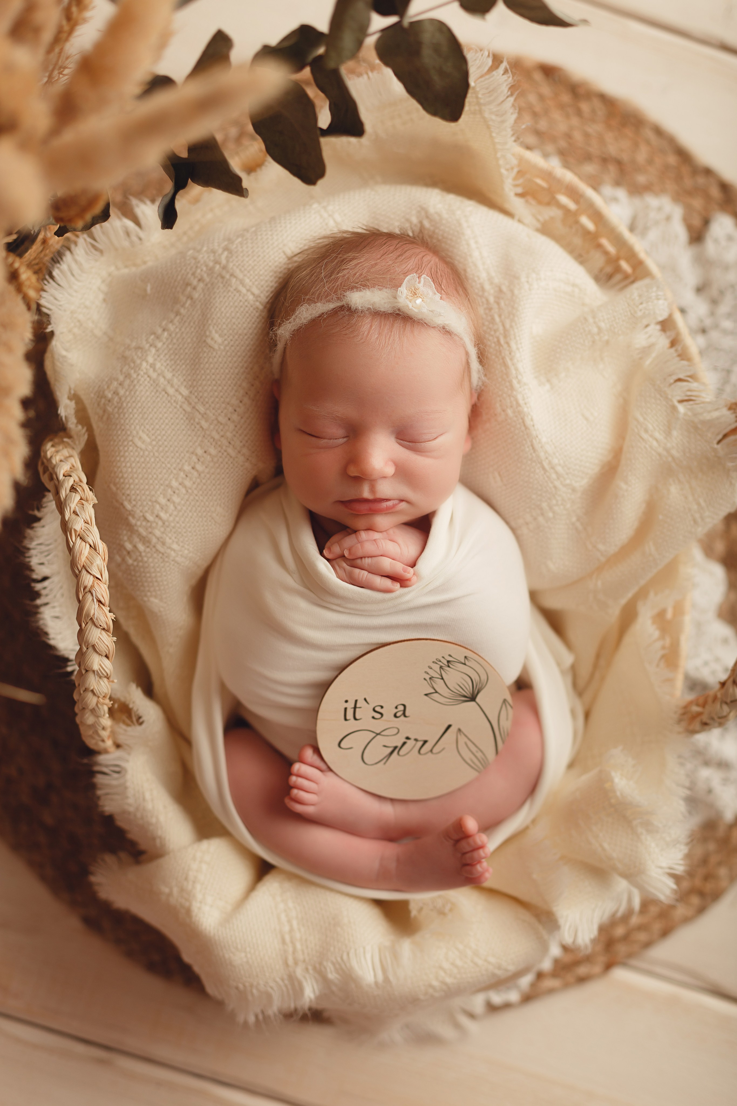 Новорожденные. Света. Профессиональная детская и семейная фотостудия в Краснодаре