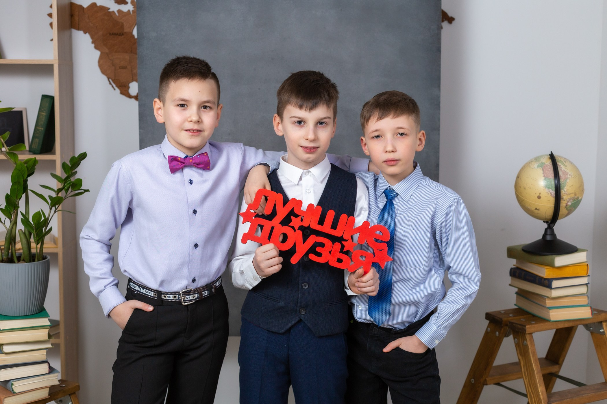 Съёмки в студии. Школьный фотограф в Зеленограде и Москве Оксана Гусева