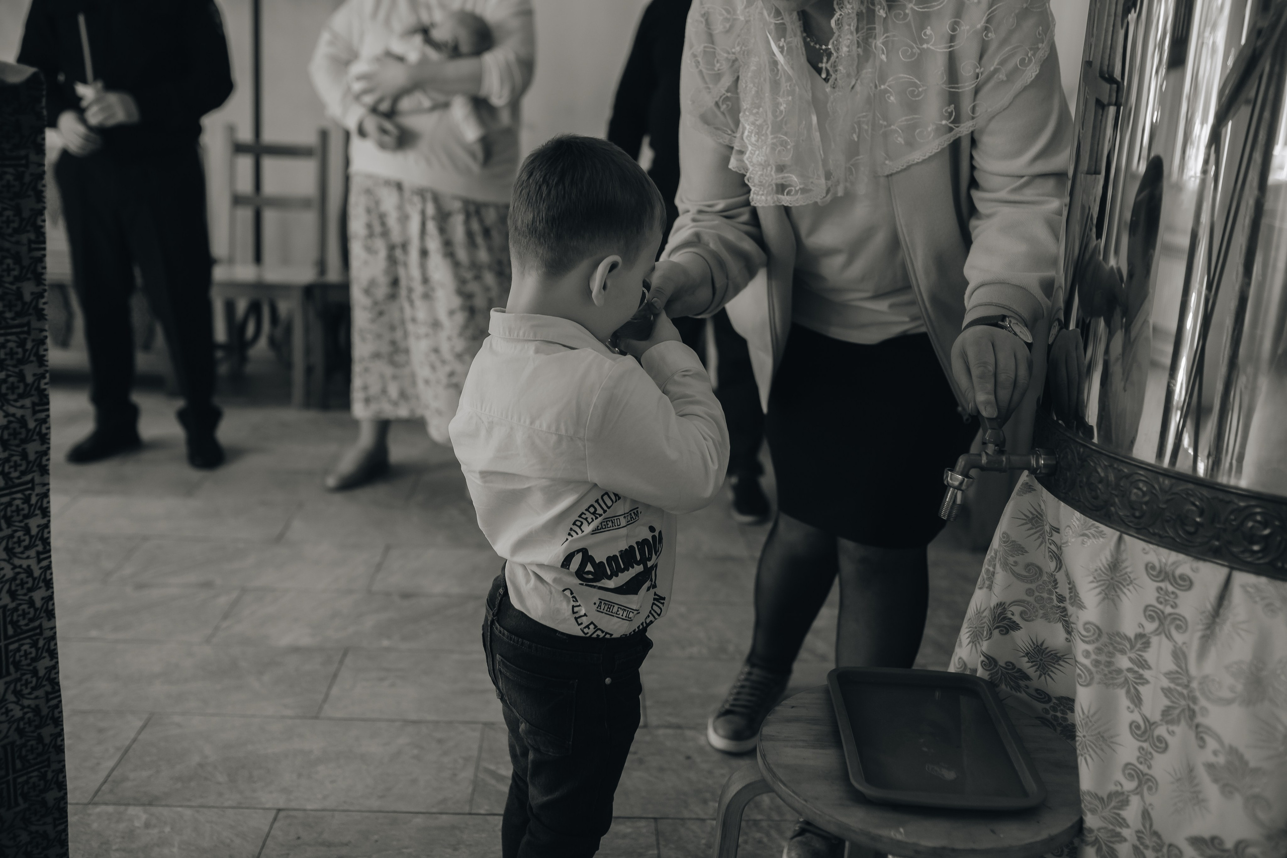 Крещение в светлом Храме. Семейный и детский фотограф в Москве Дорогова Екатерина