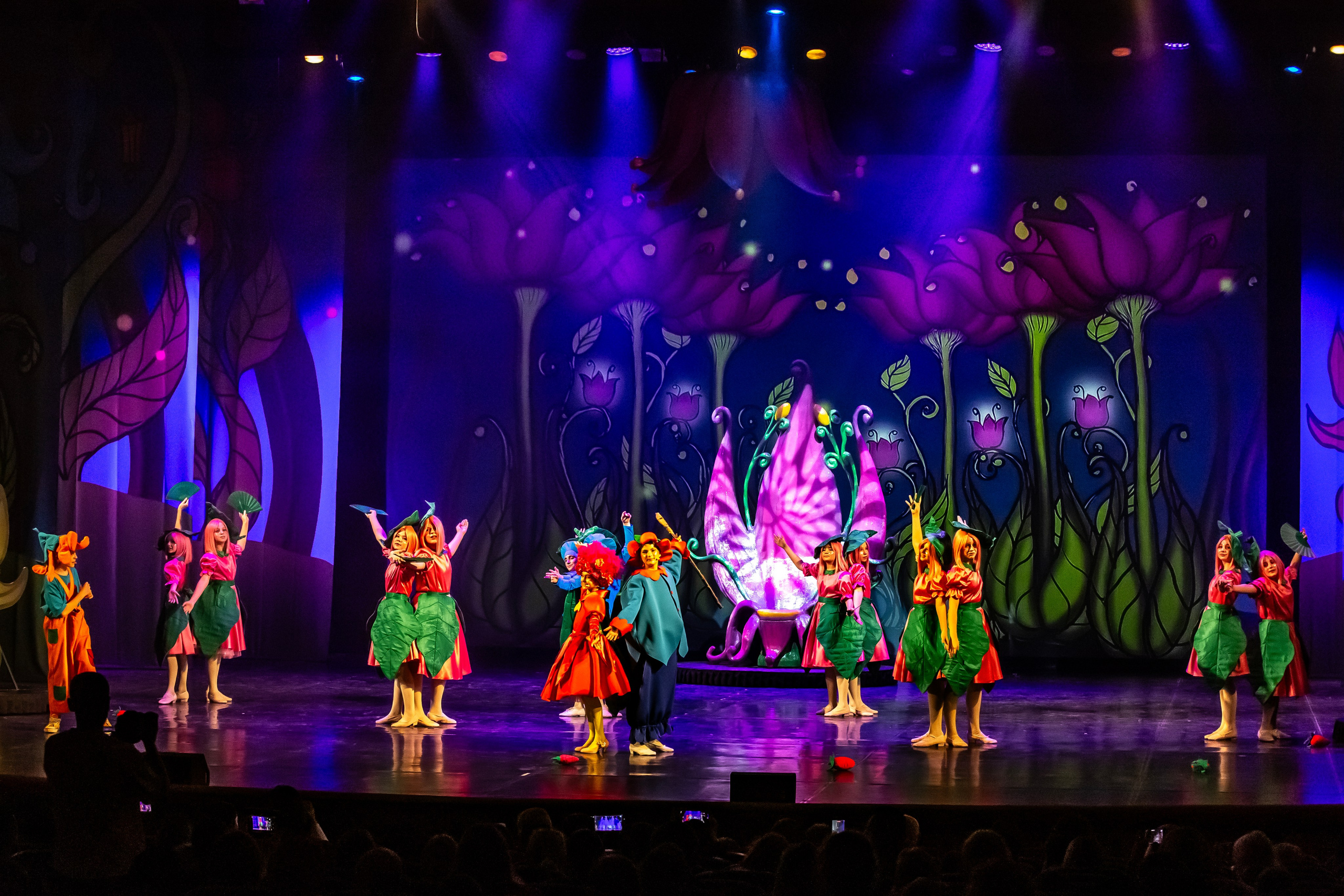 Мюзикл «Незнайка в царстве малюток» премьера Сочи солнышки и Сочи Соло. Фотограф в Сочи Юрий Шептаев