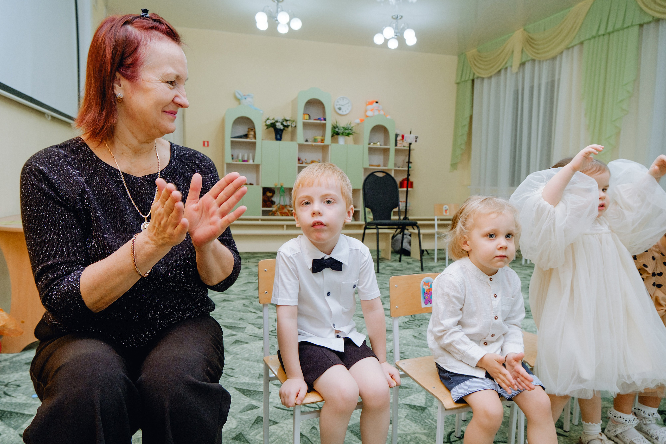 Утренник малышей. Фотограф Софья Володкина