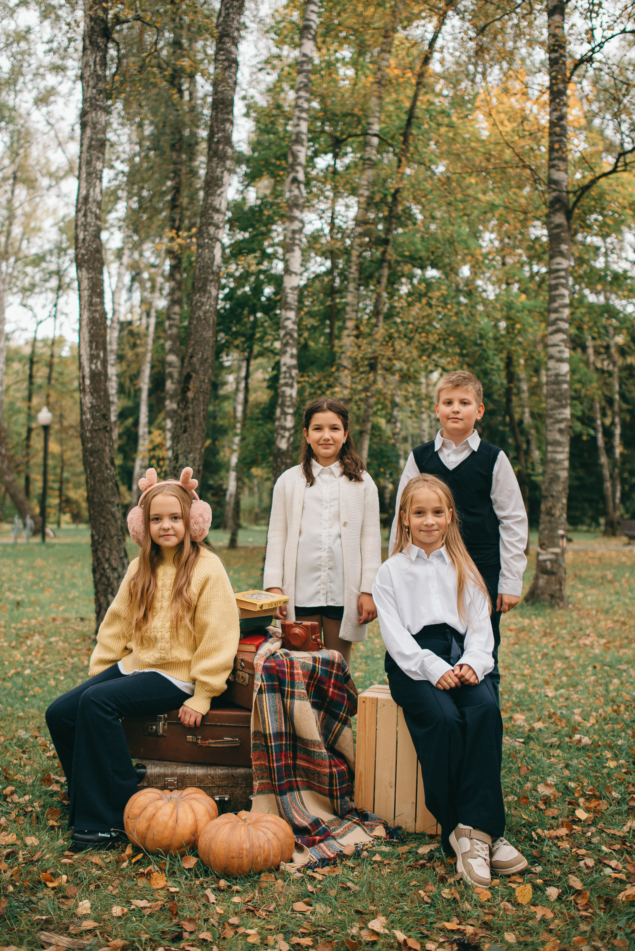 Съёмка в саду и школе. Семейный и детский фотограф в Обнинске, Калуге, Москве