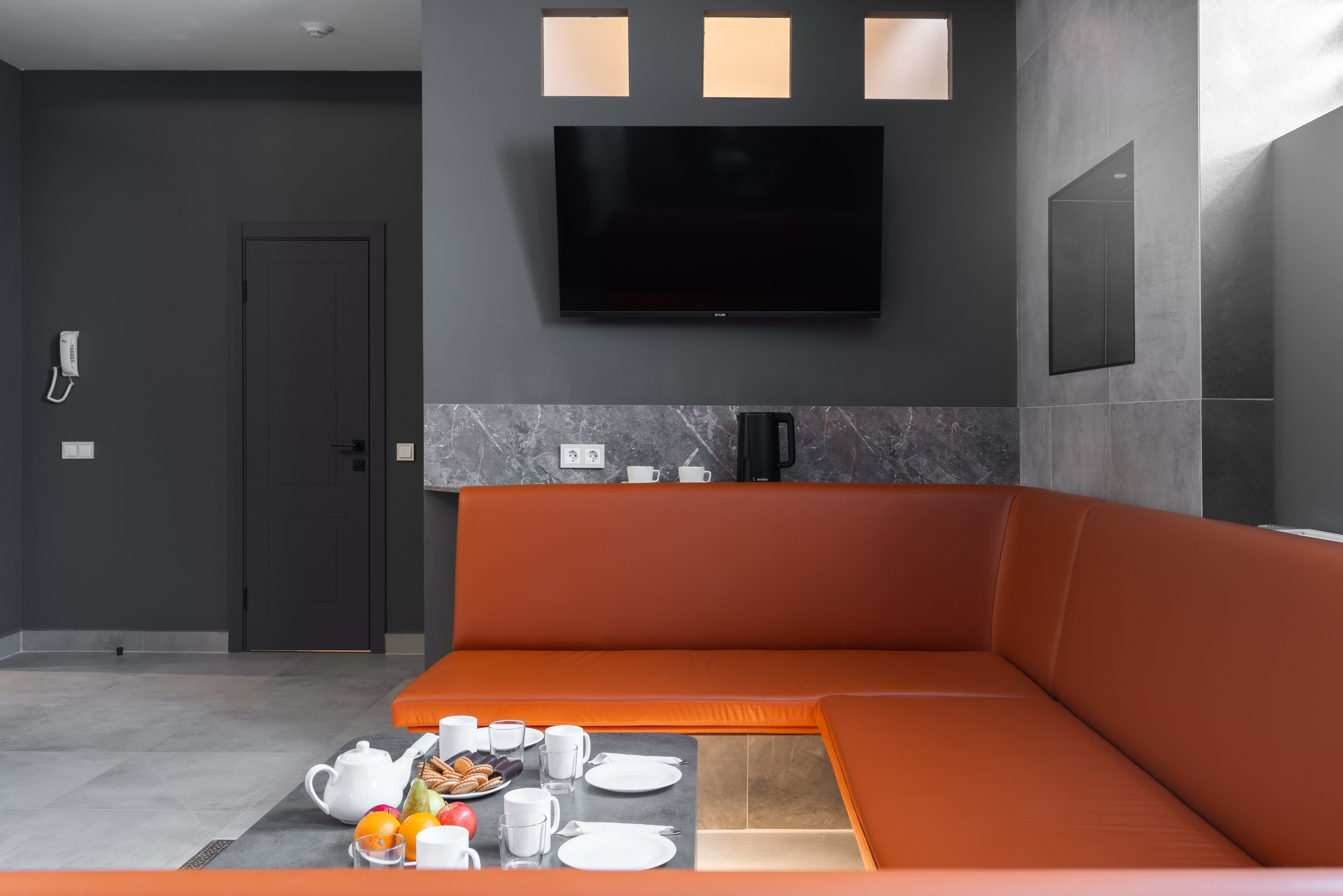 Основной зал в сауне