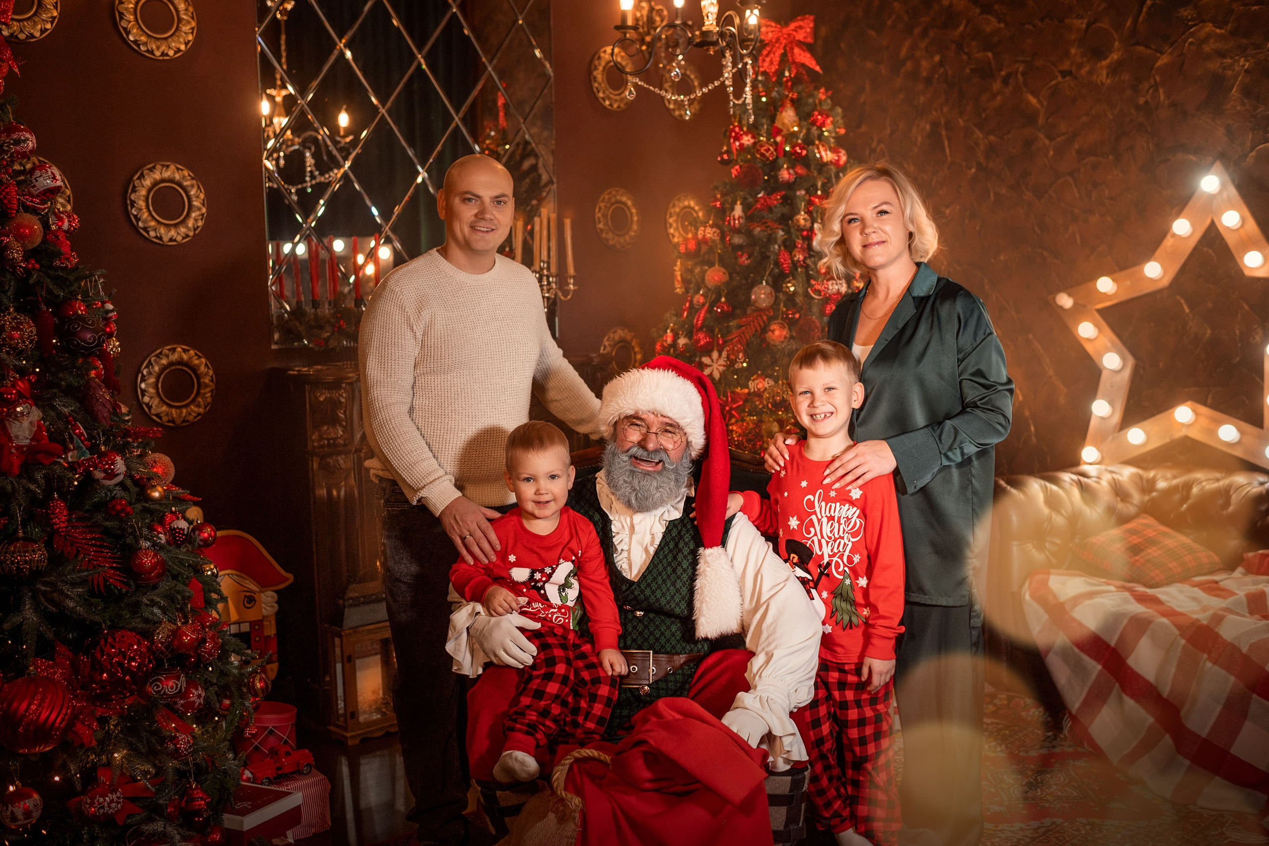 ВСТРЕЧА С САНТОЙ. Семейный фотограф Екатеринбург Лора Мур