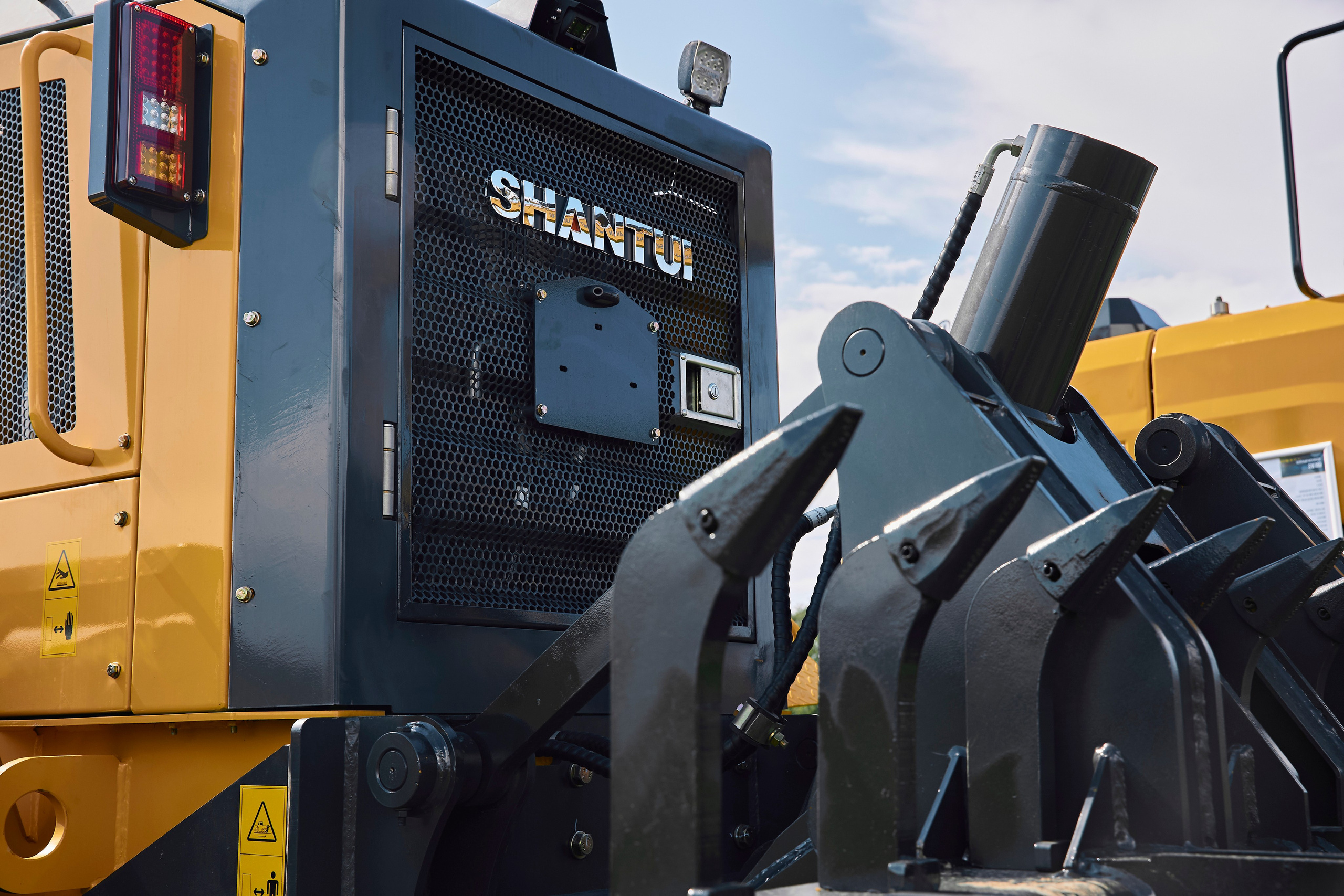 Презентация спец. техники Shantui. Фотограф Александра Иванова