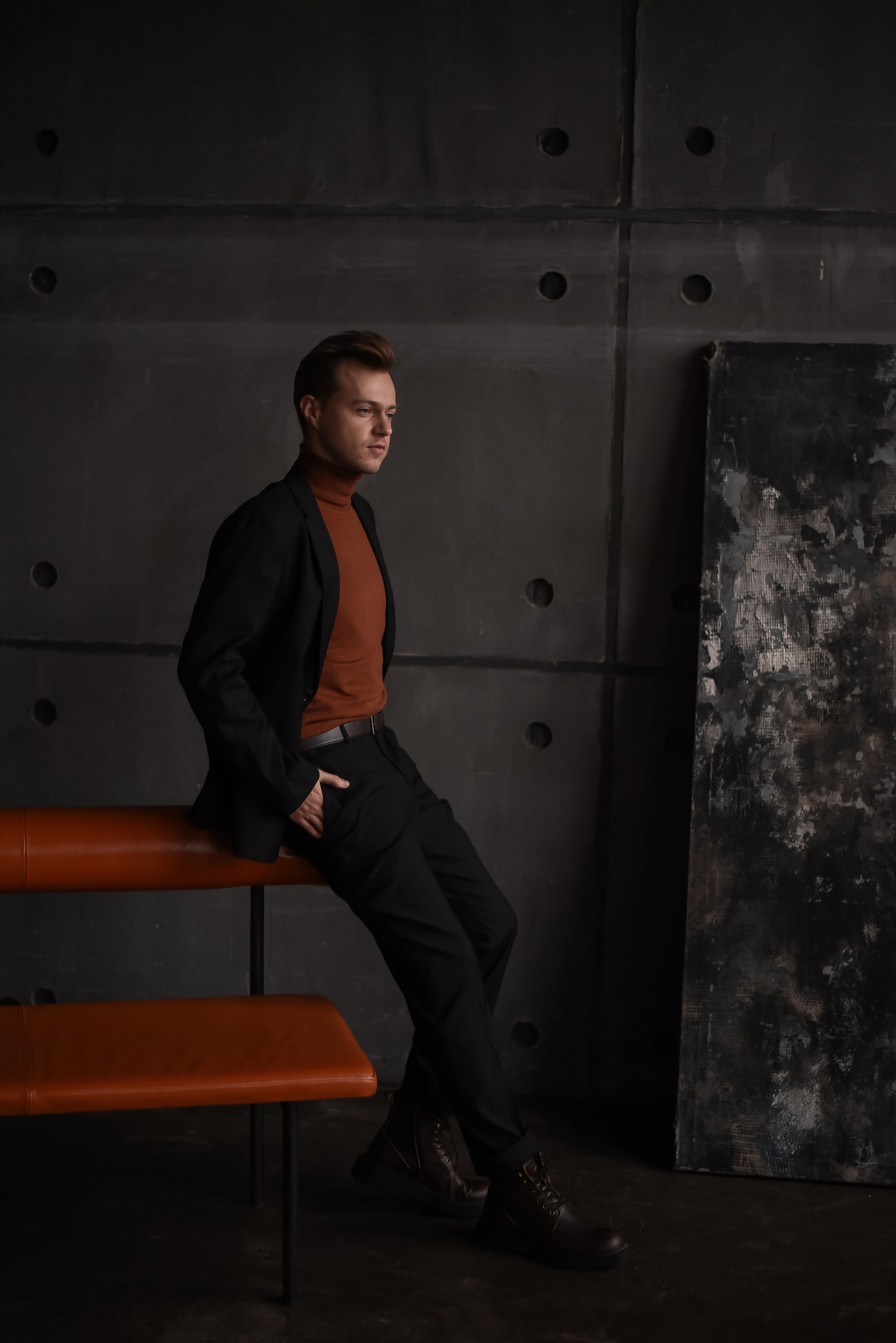 Мужской портрет. Контент фотограф в Москве Лихачева Ксения