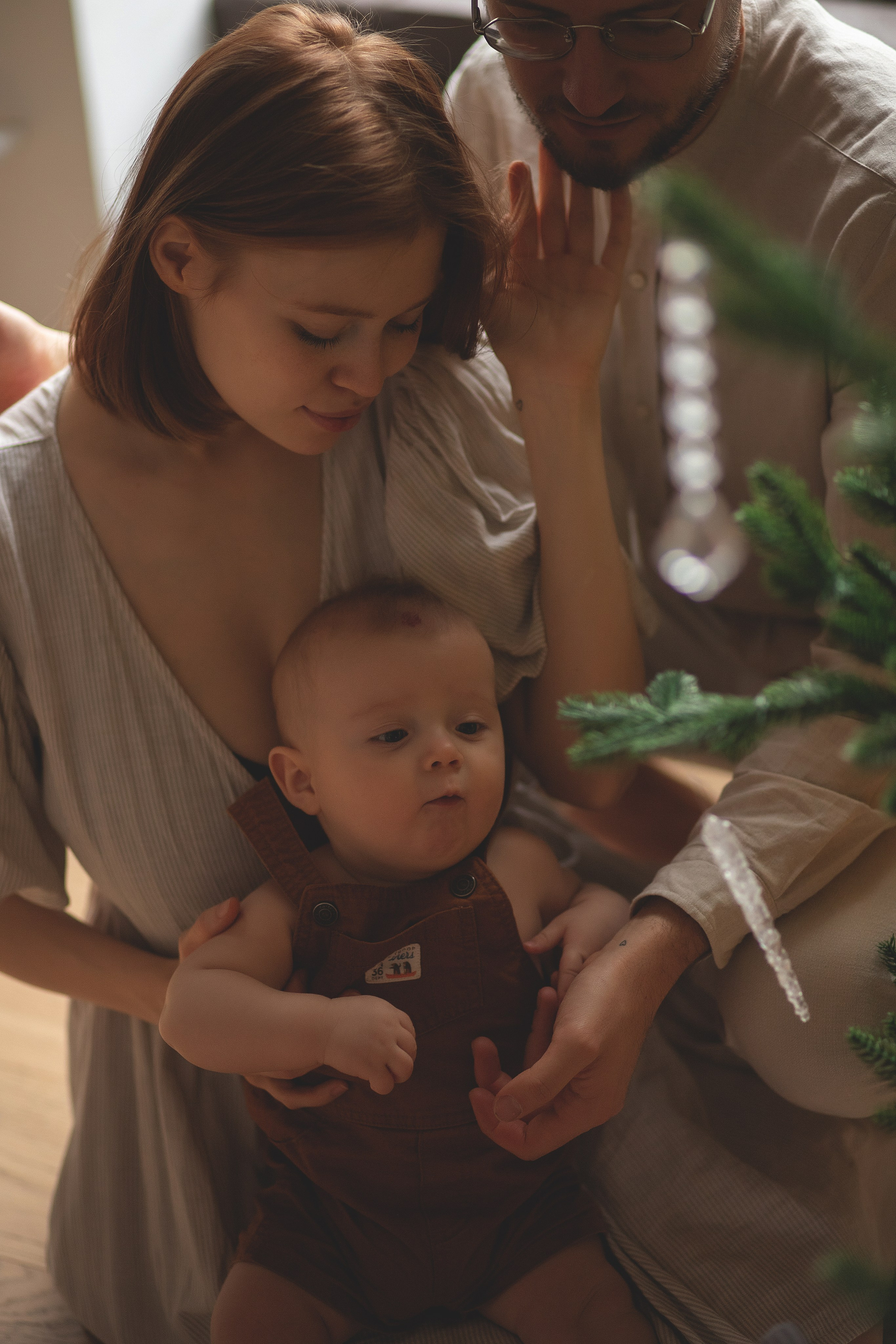 Семейная новогодняя история. Фотограф в Москве. Елизавета Косицына