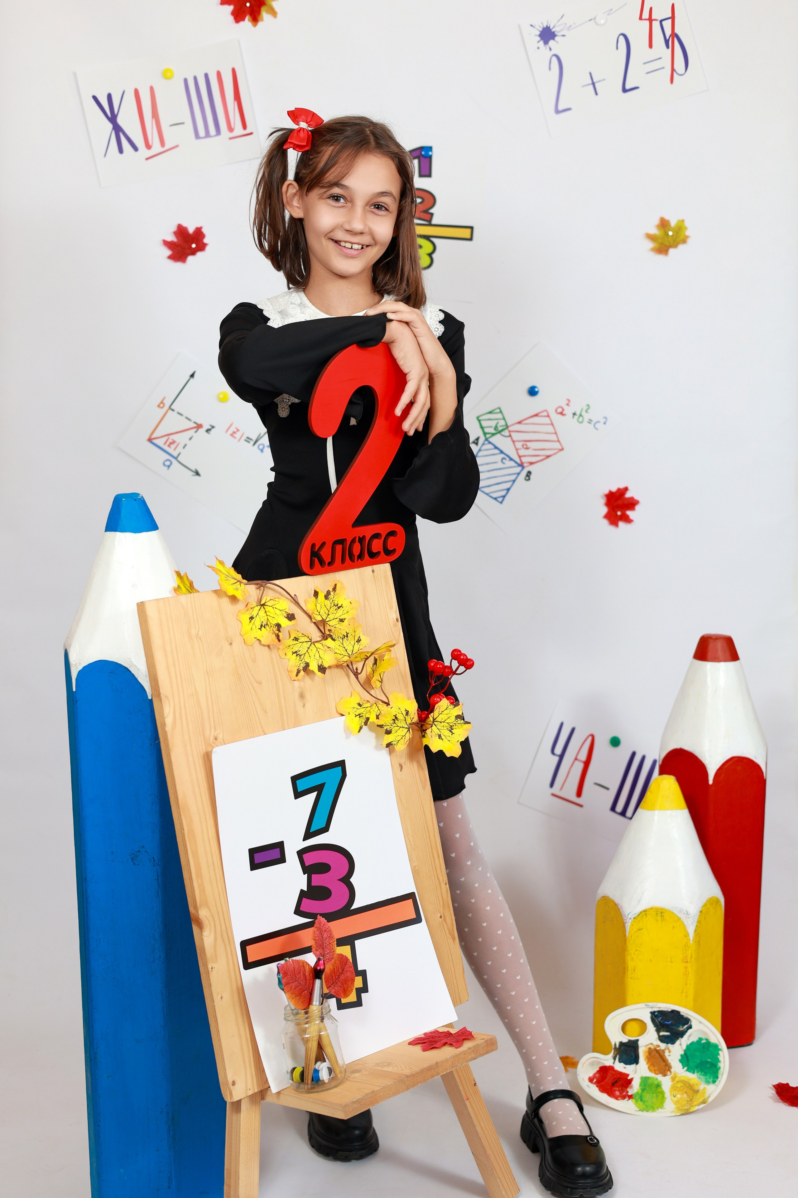 Краски осени. Выпускные альбомы в Иваново в детский сад и школу. Александр и Светлана Янкины