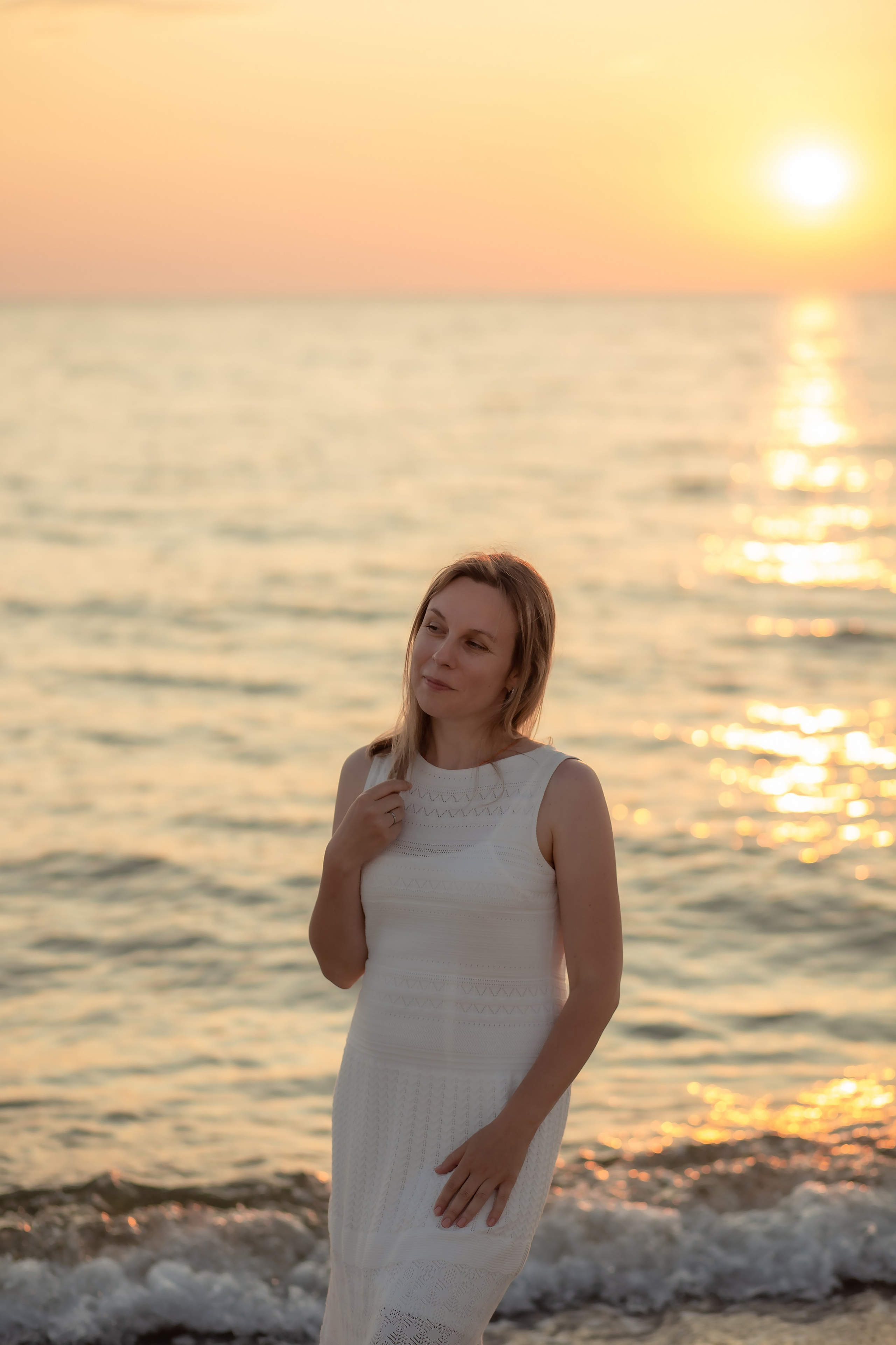 Екатерина и Антон. На закате. Фотограф в Калининграде Решетникова Алина