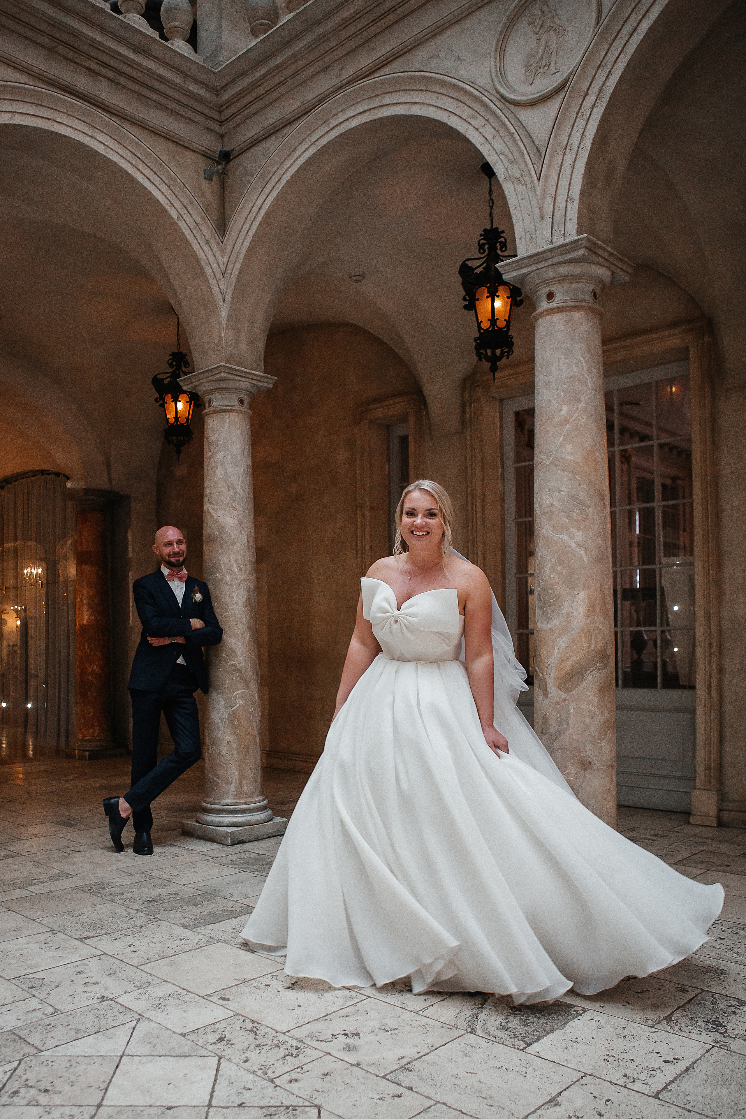 Свадебная фотосессия в ресторане Турандот