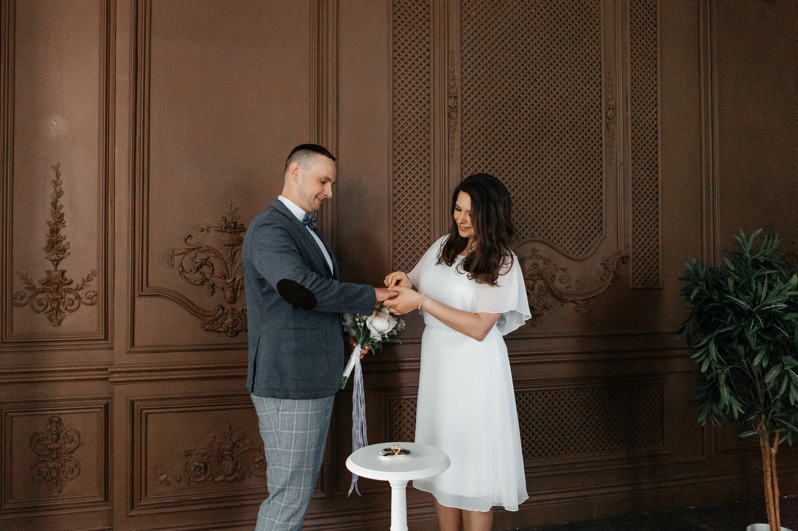 Регистрация брака в студии Роял