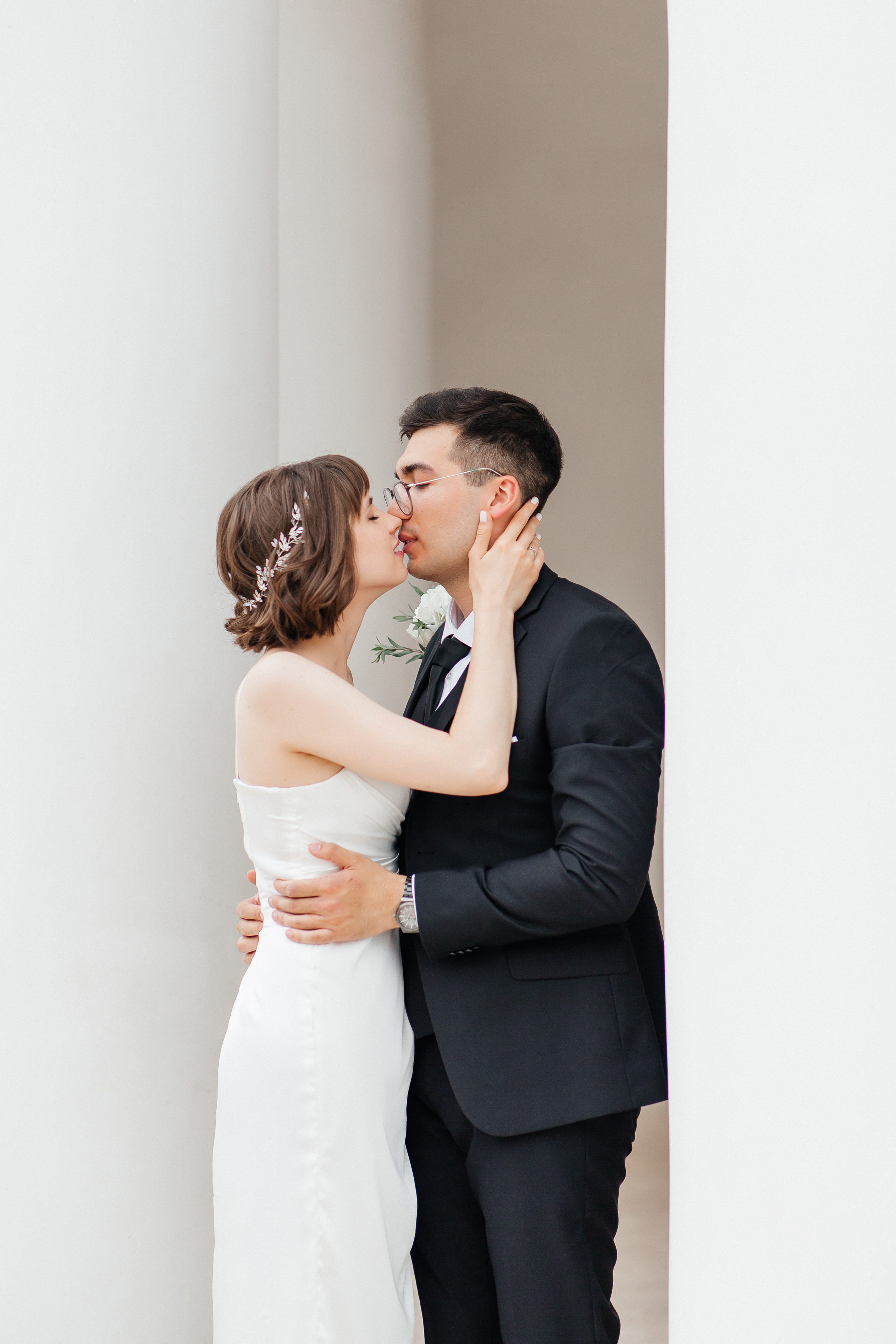 Свадебная фотосессия в парке Кузьминки