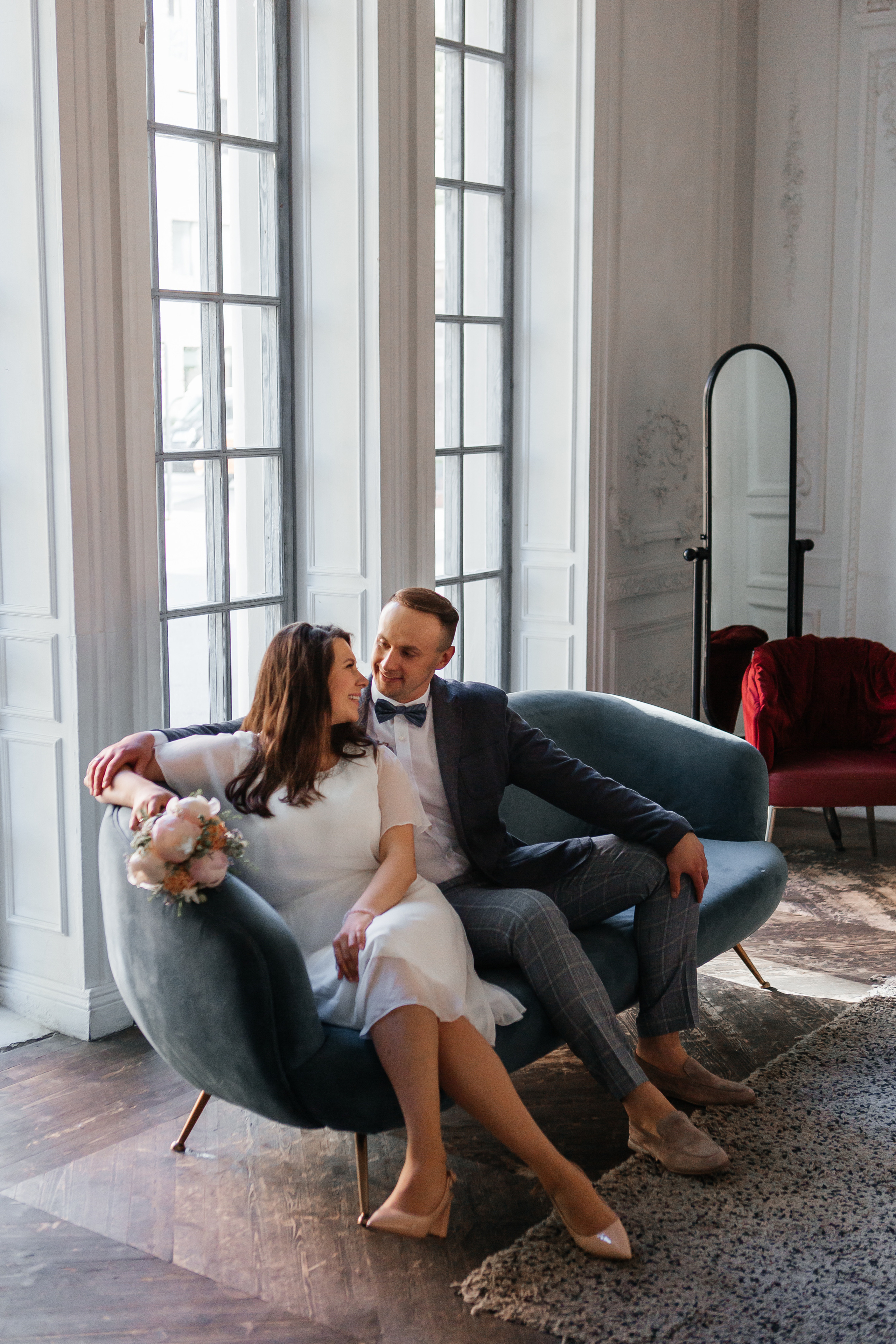 Свадебная фотосъемка в студии Роял