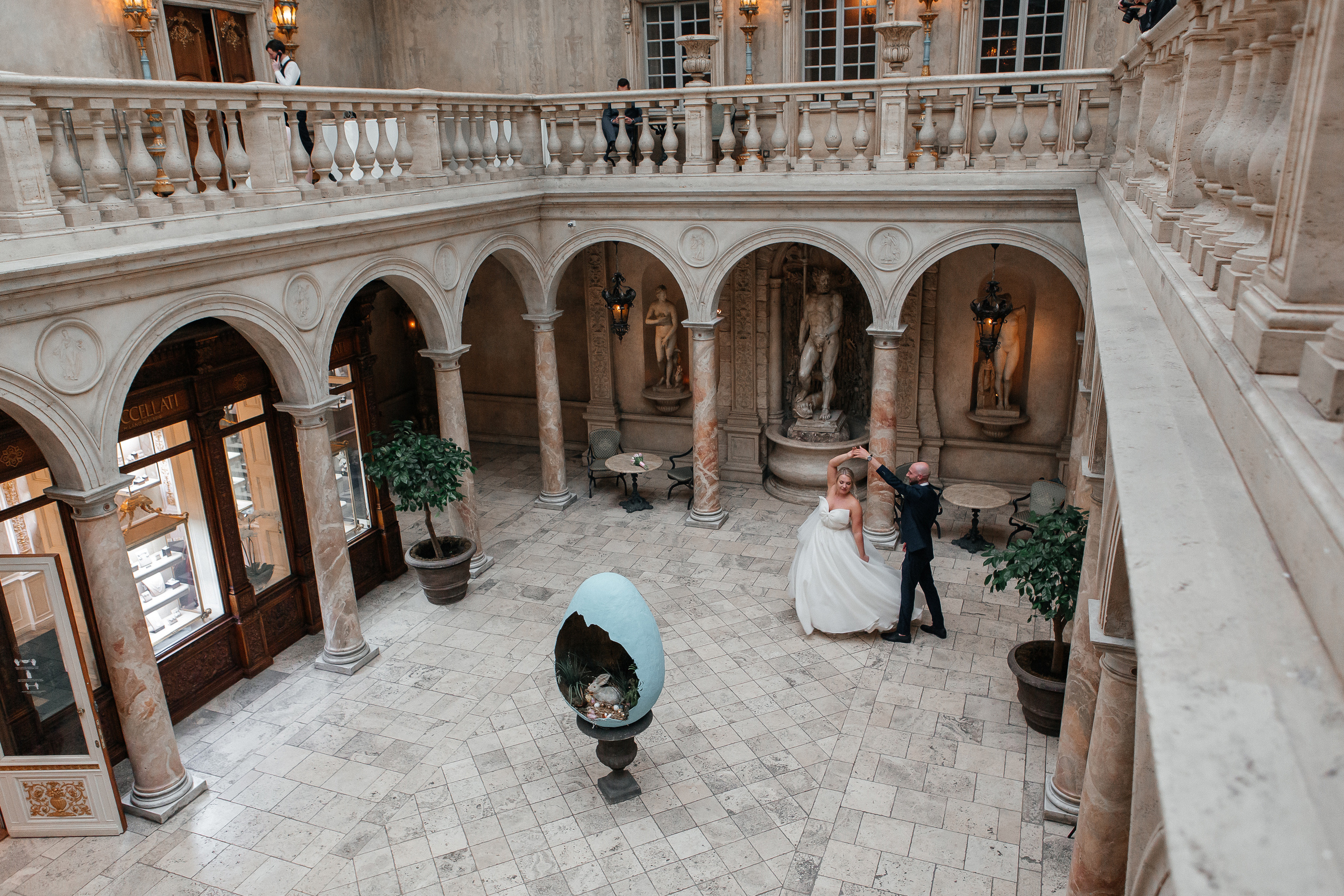 Свадебная фотосессия в ресторане Турандот