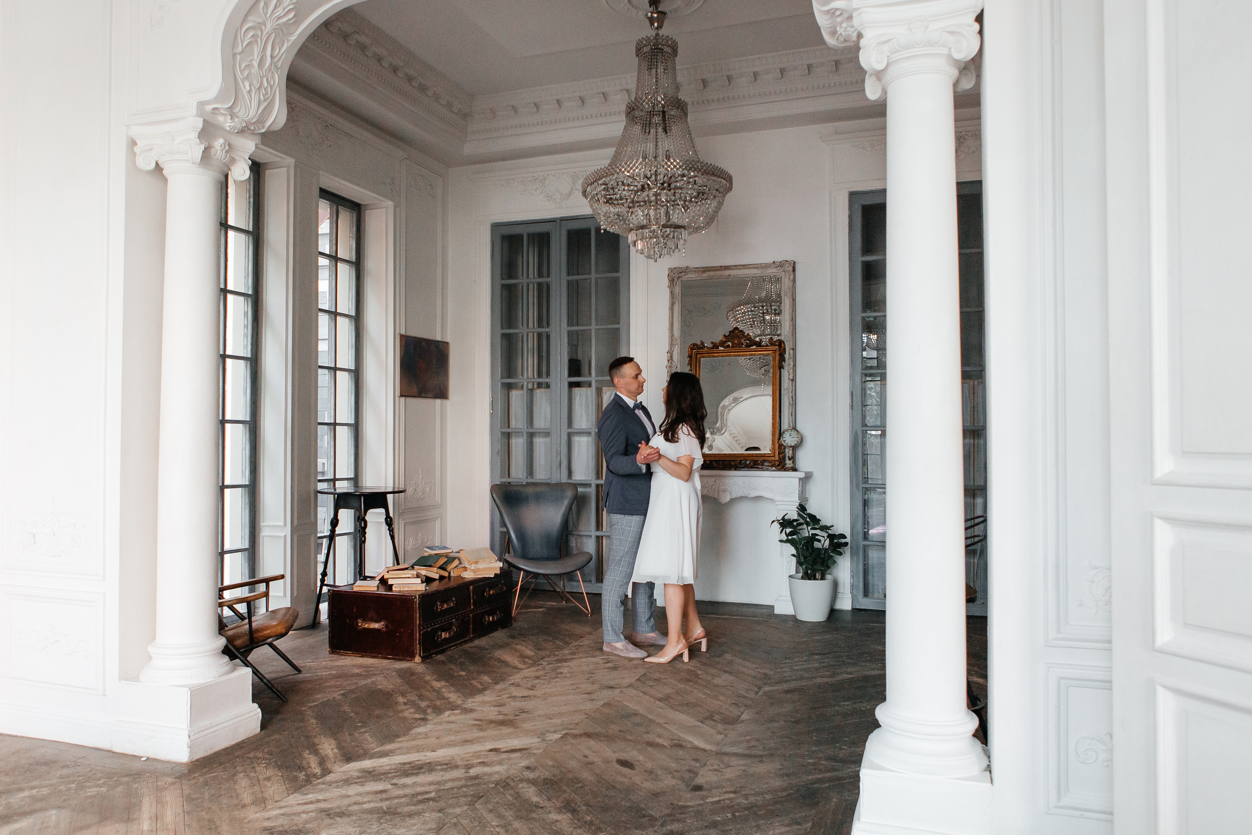 Свадебная фотосессия в студии Роял