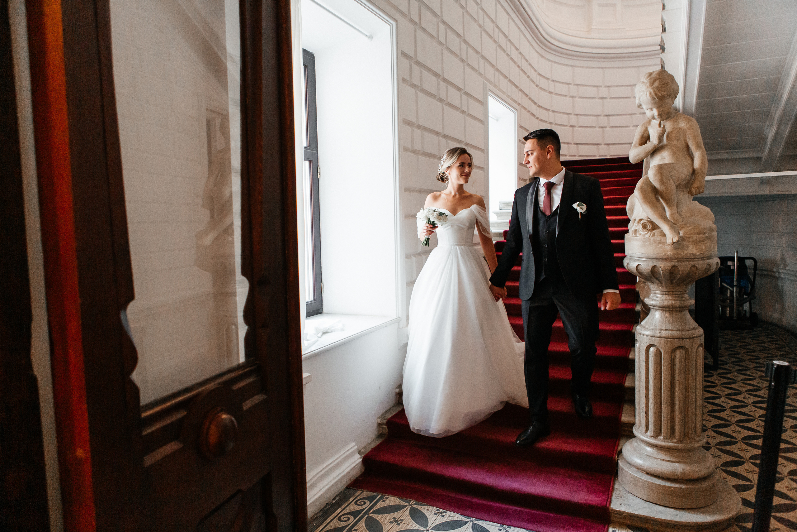 Свадебная фотосессия в особняке Спиридонова