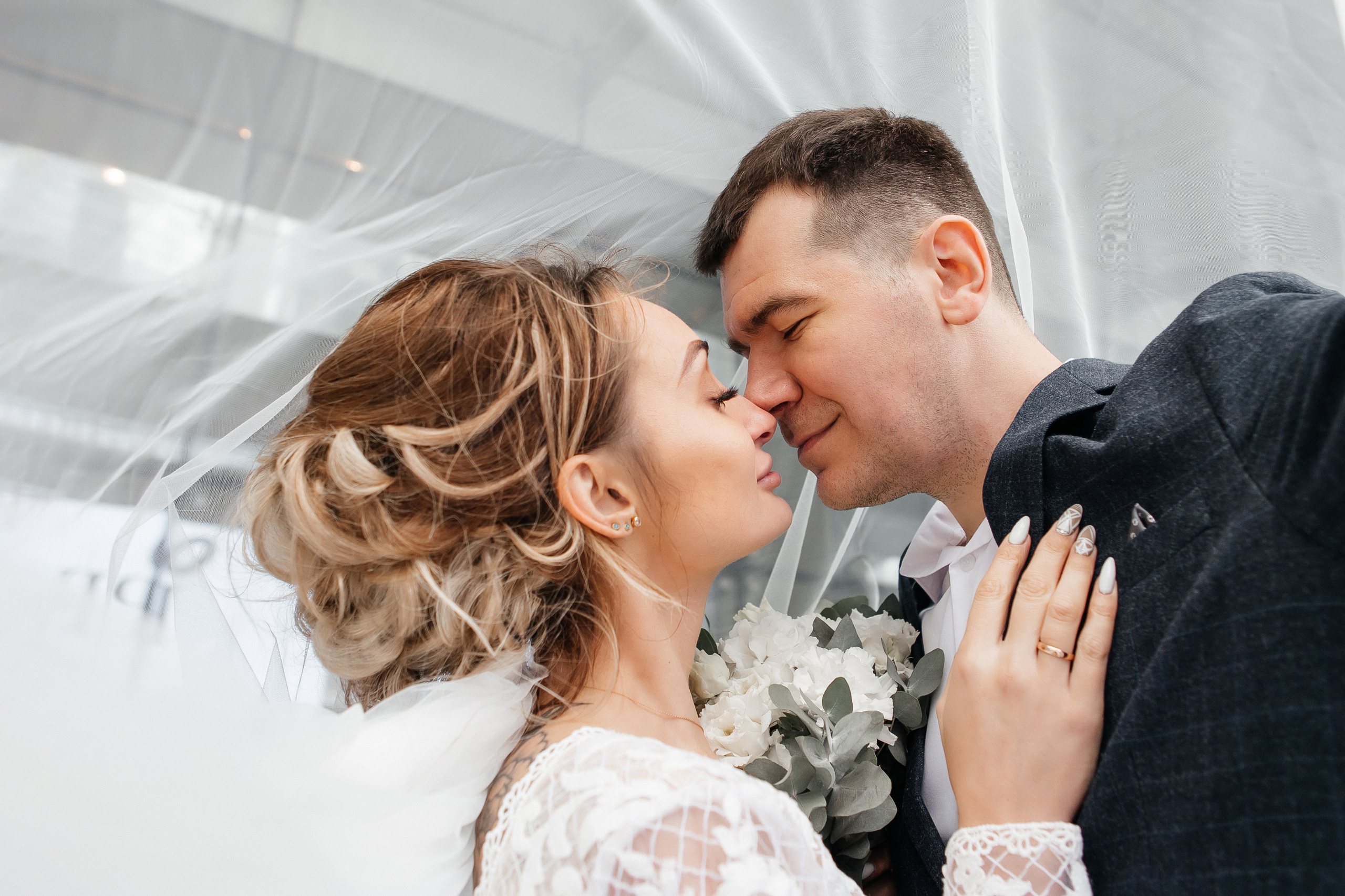 Свадебная фотосессия Москва-Сити