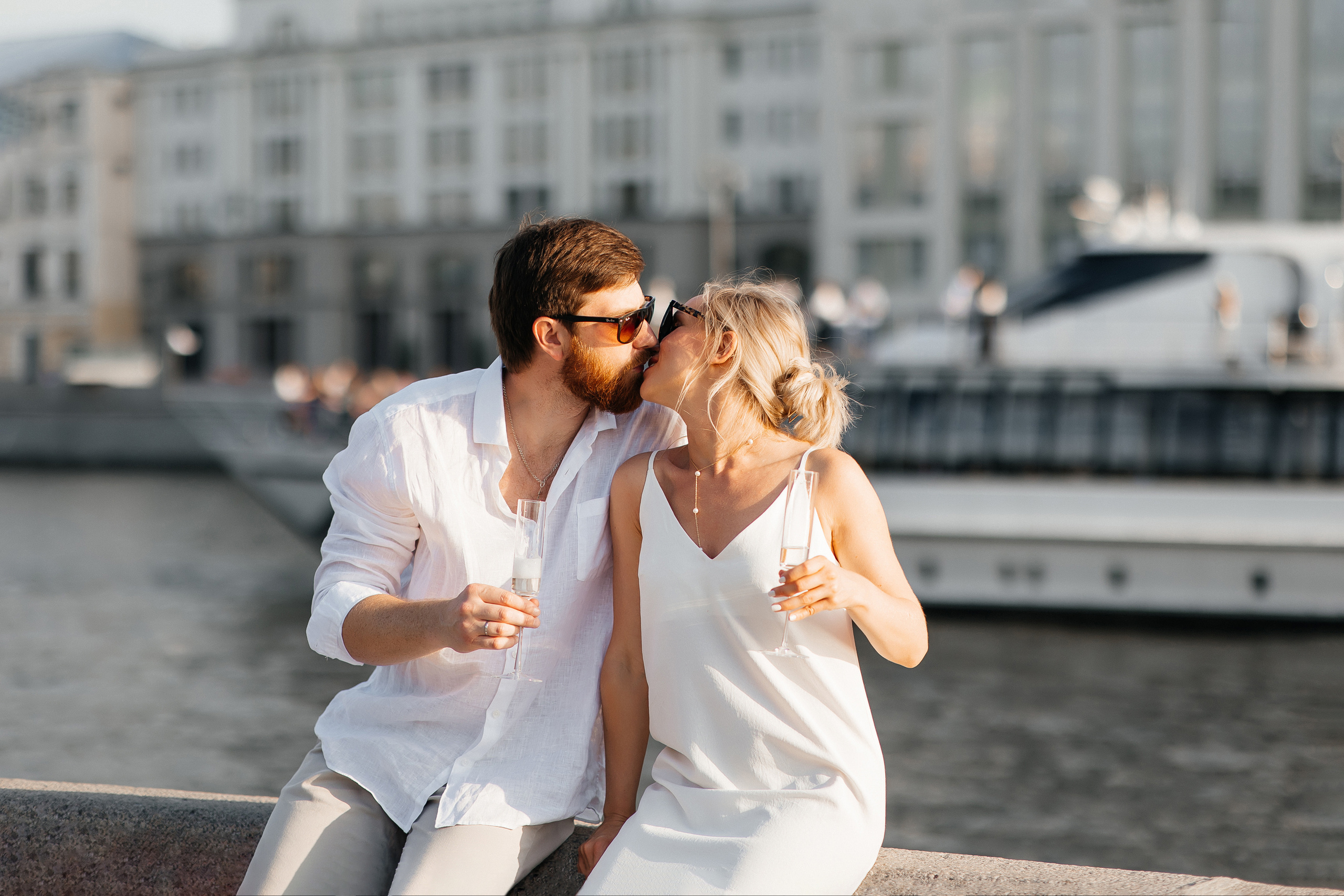 Свадебная фотосессия в центре Москвы