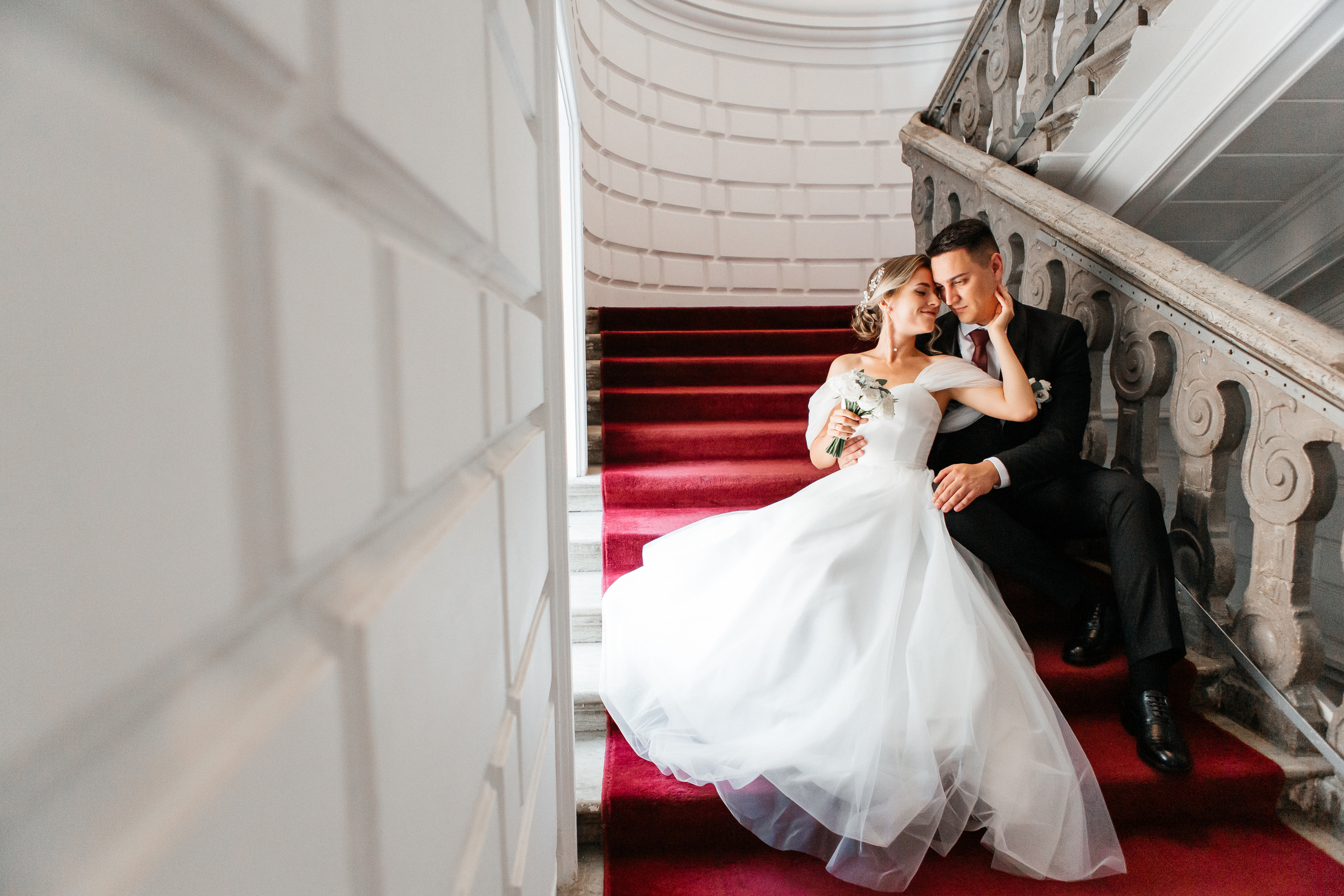 Свадебная фотосъемка в особняке Спиридонова