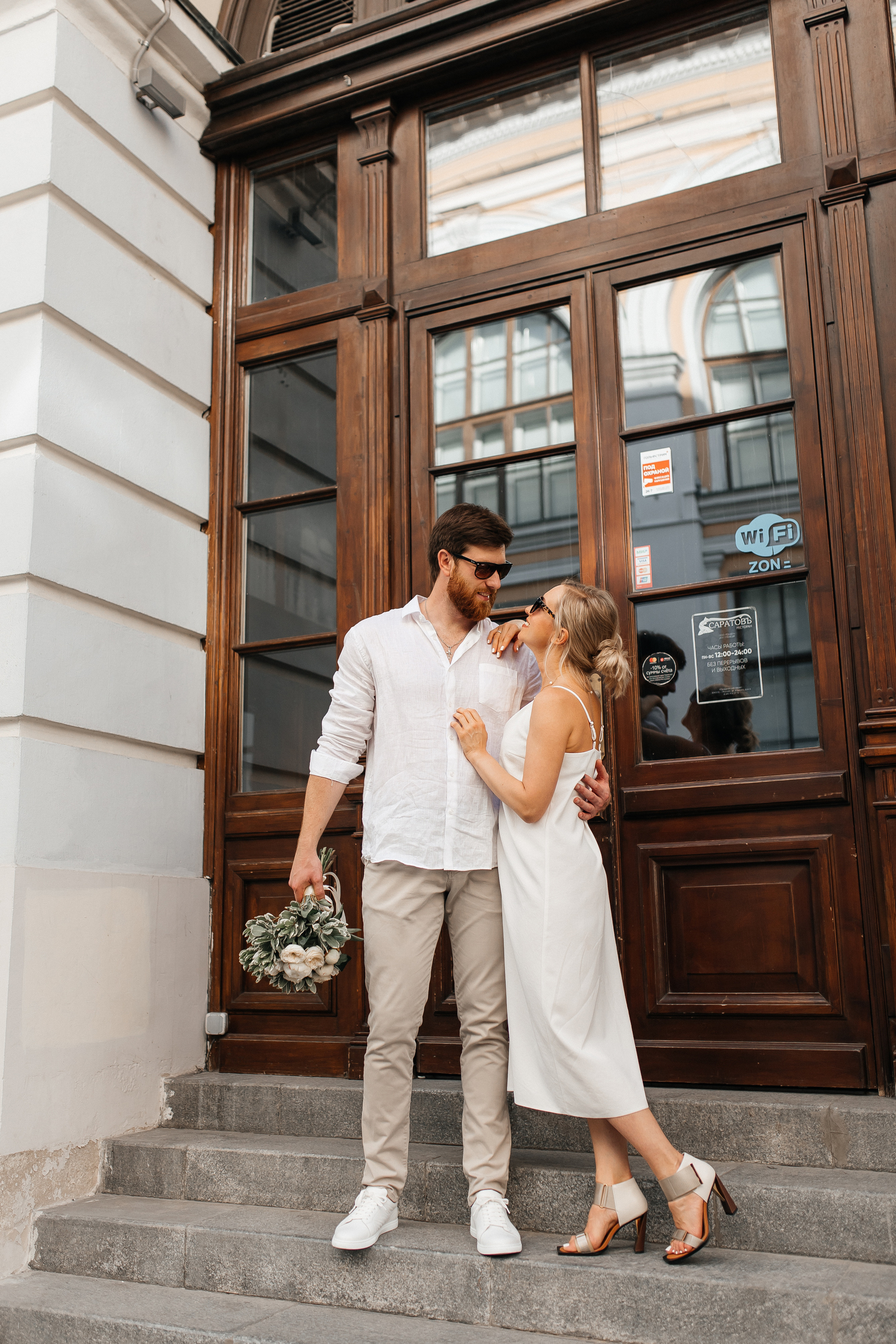 Свадебная фотосессия в центре Москвы