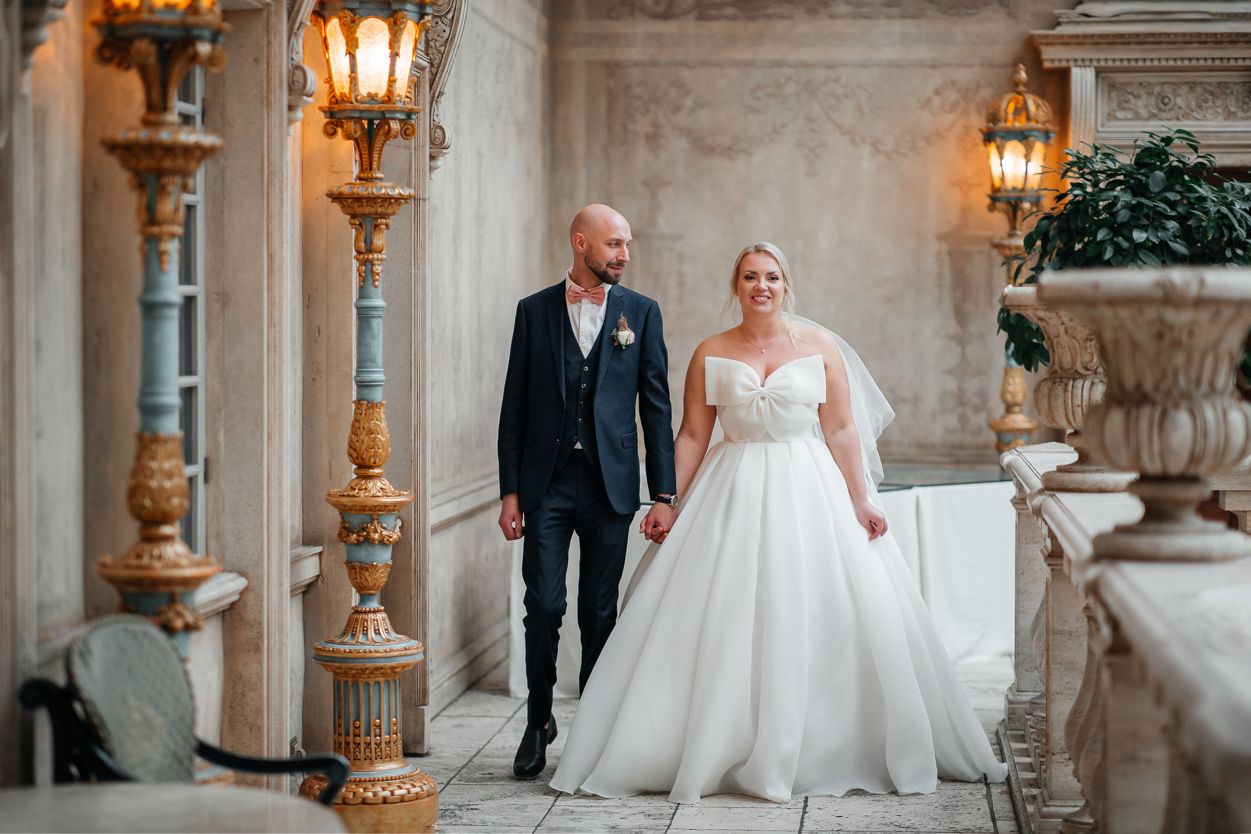 Свадебная фотосессия в ресторане Турандот