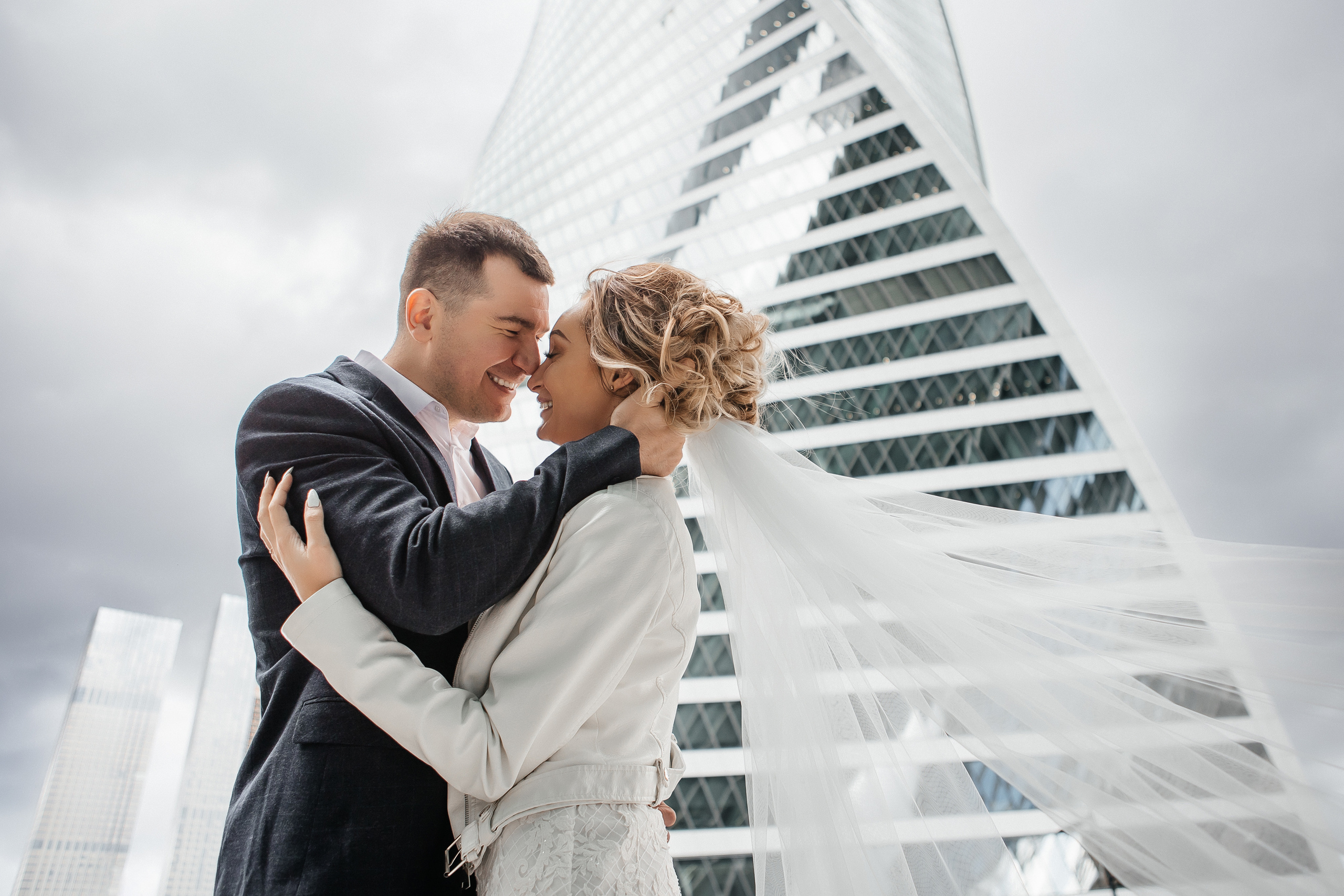 Свадебная фотосъёмка в Москве-Сити