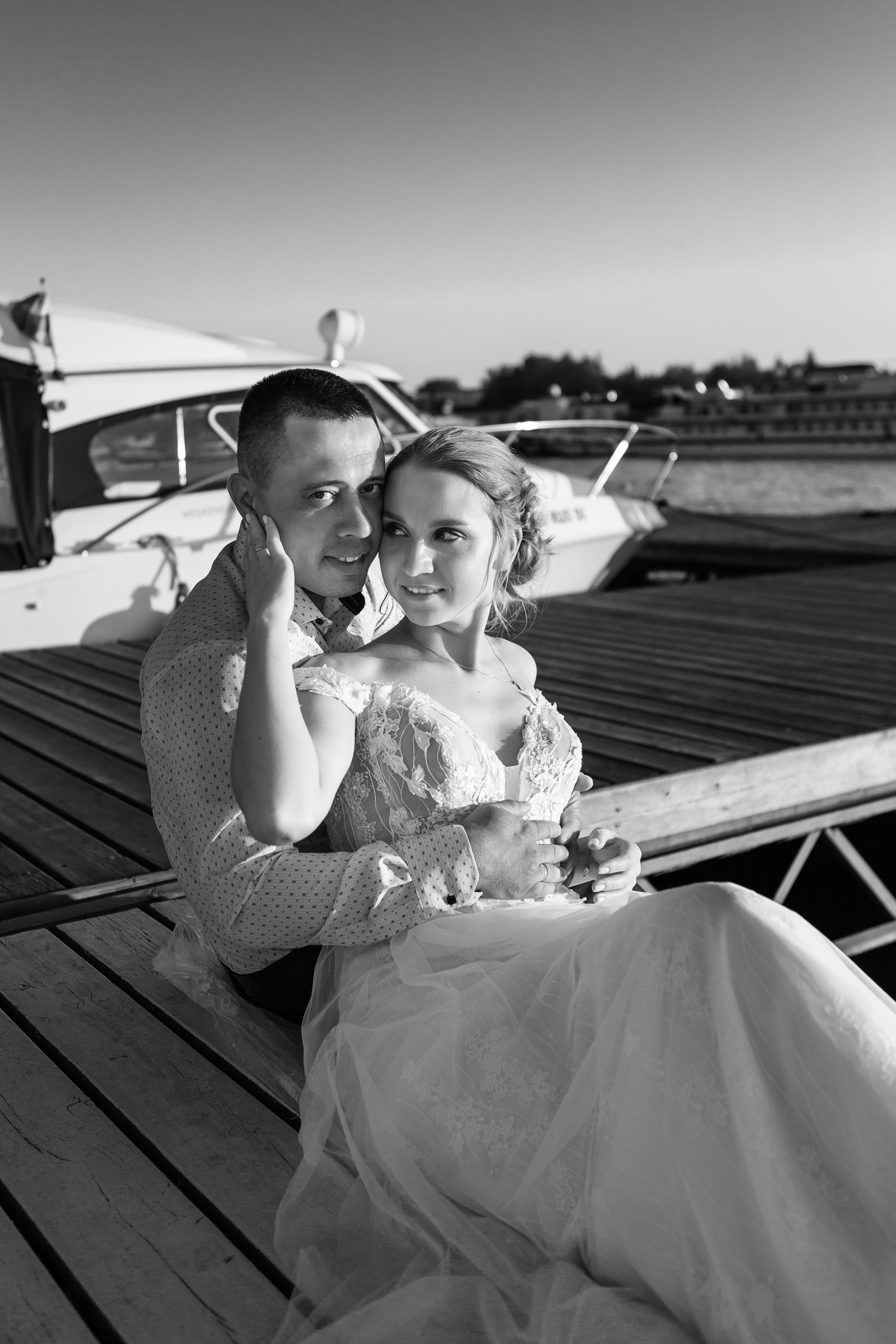 Свадебная фотосессия в ресторане Мореман. Свадебный фотограф в Москве Дарья Олендарёва