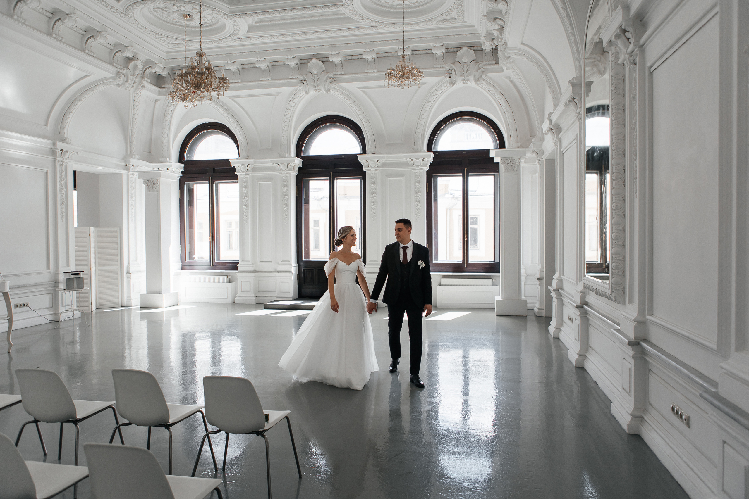 Свадебная фотосъемка в особняке Спиридонова