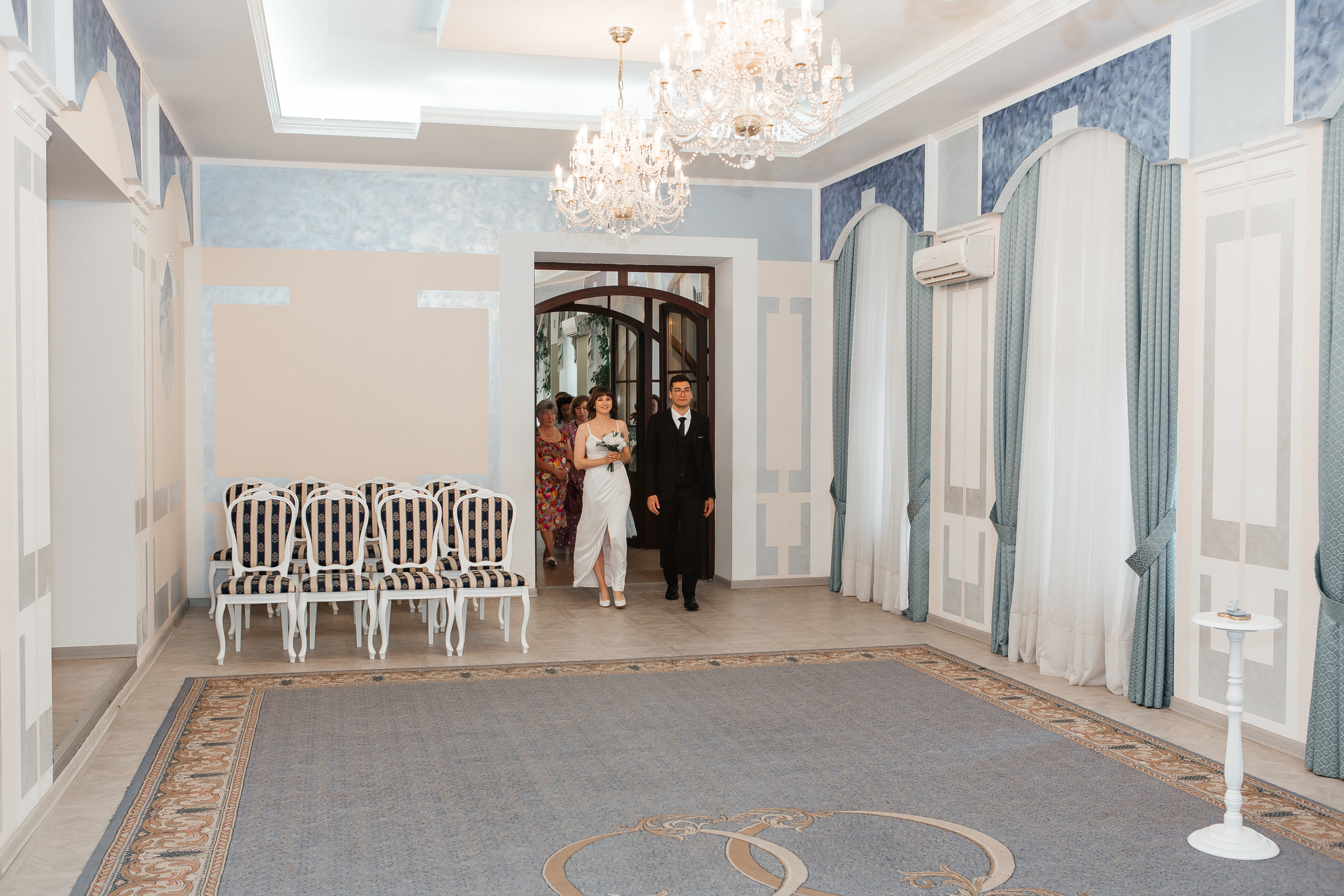 Регистрация брака во Дворце бракосочетания №3