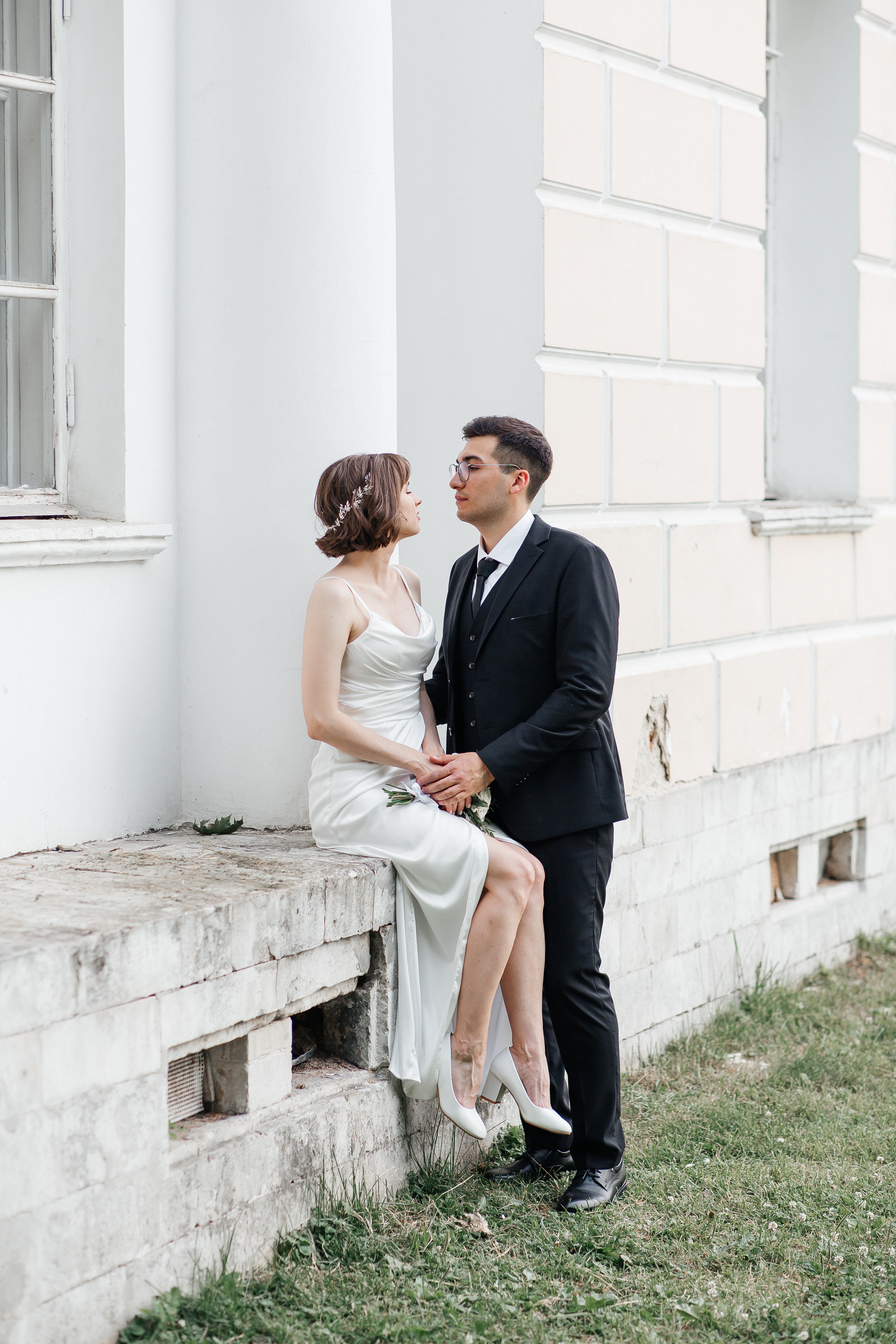 Свадебная фотосессия в парке Кузьминки