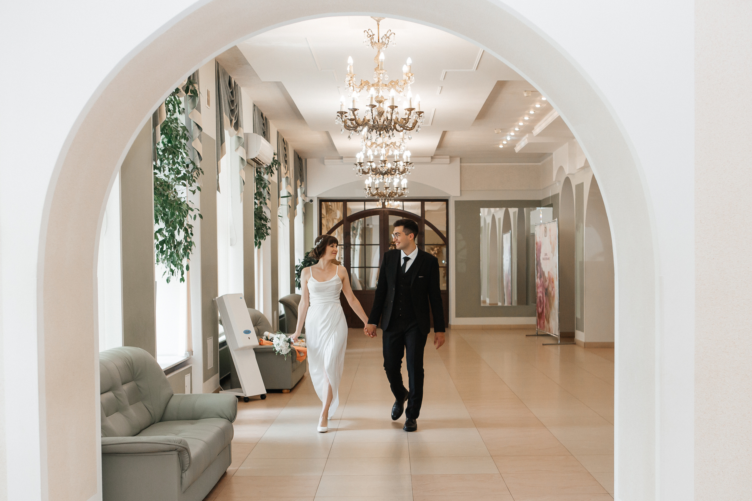 Регистрация брака во Дворце бракосочетания №3