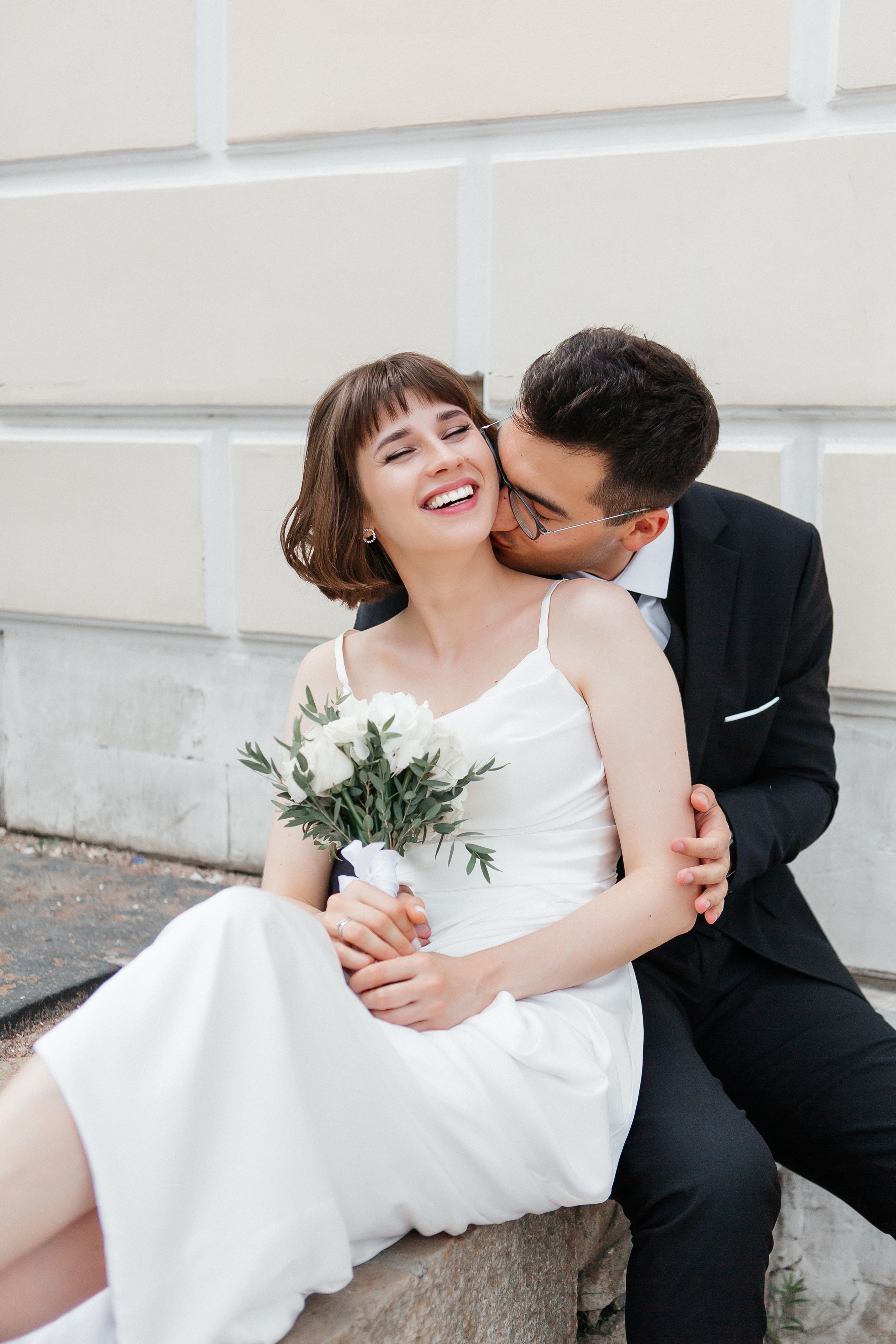 Свадебная фотосессия в парке Кузьминки