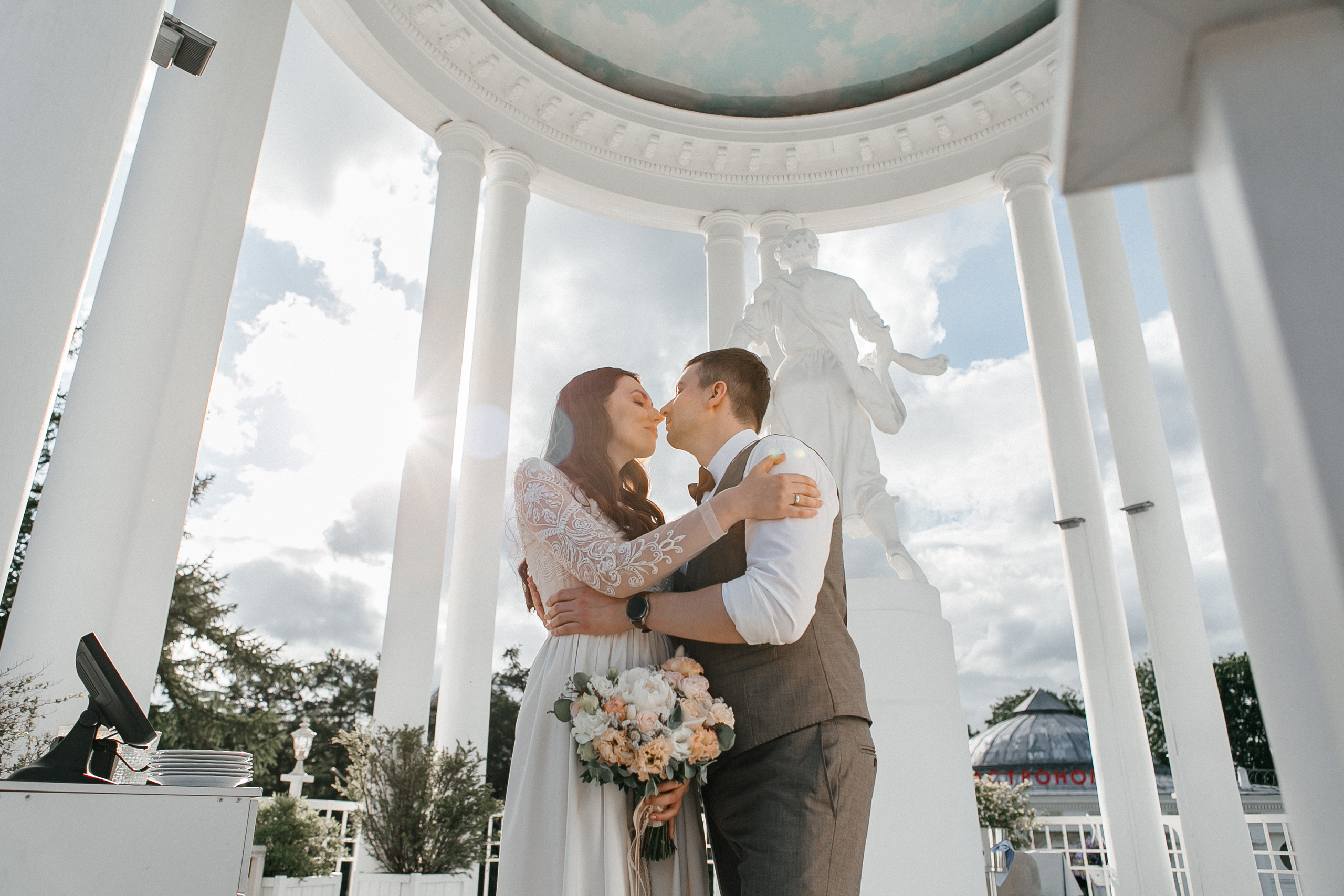 Свадьба в ресторане Седьмое небо на ВДНХ