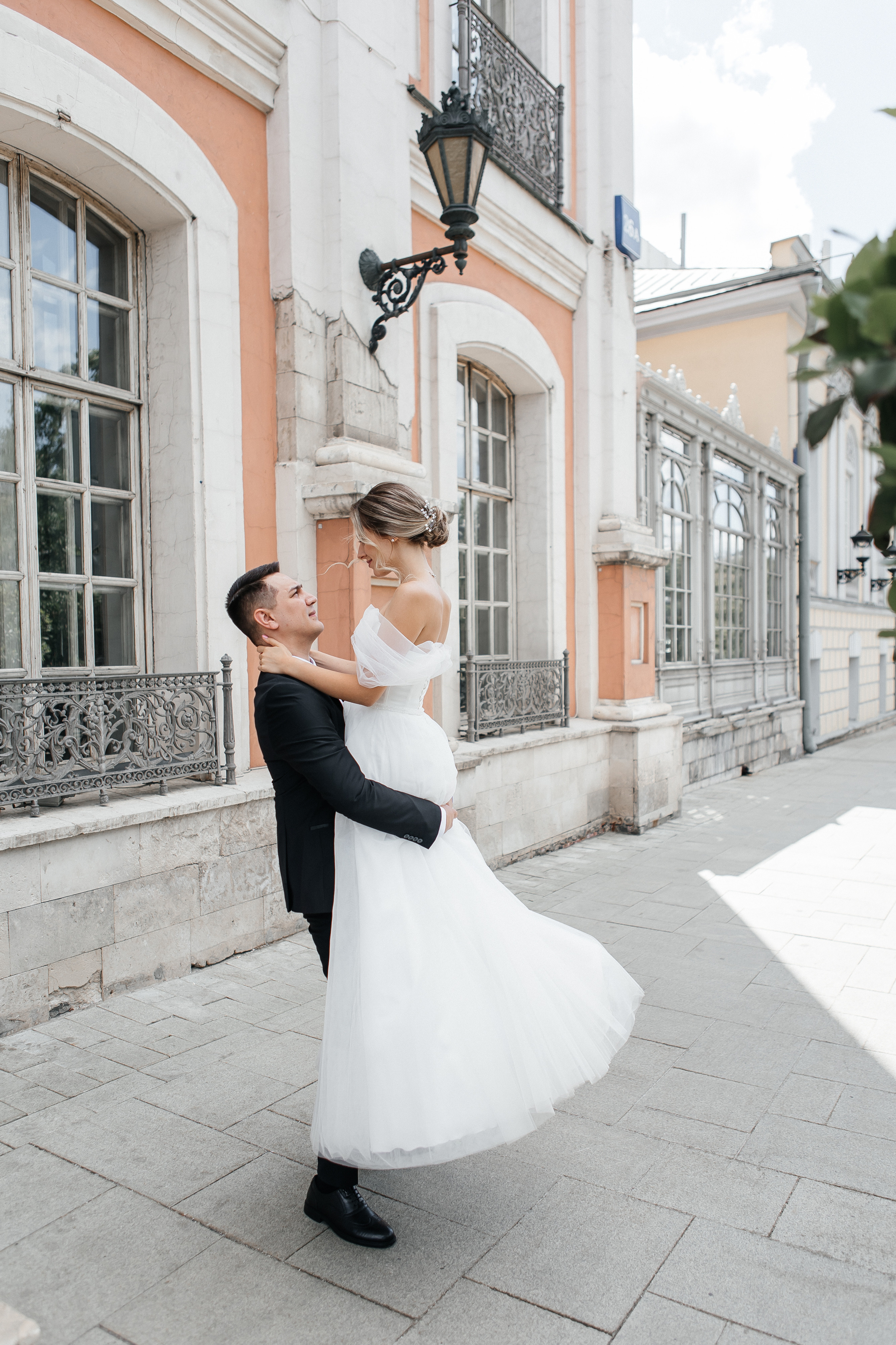 Свадебная прогулка в Москве