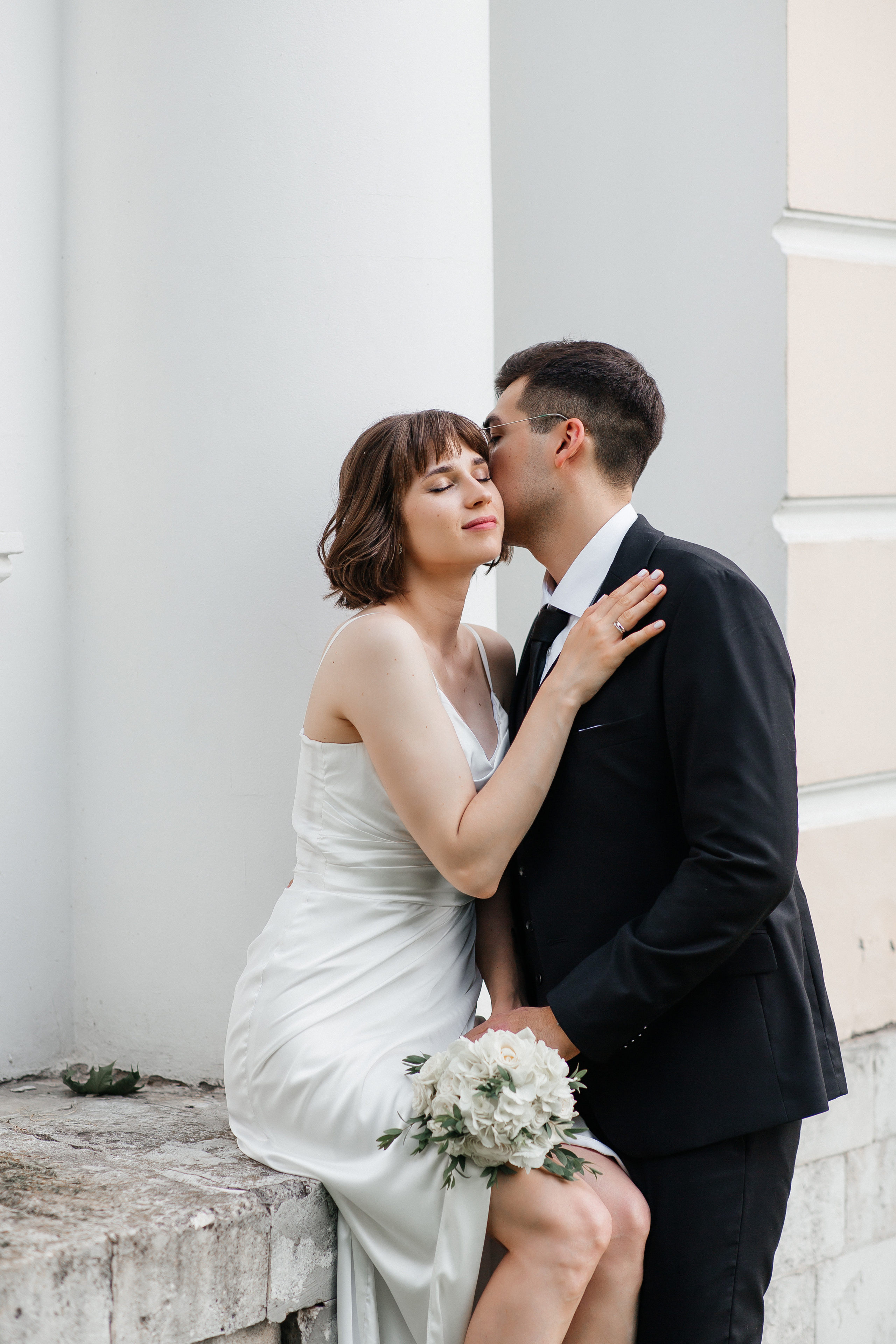 Свадебная фотосессия в парке Кузьминки