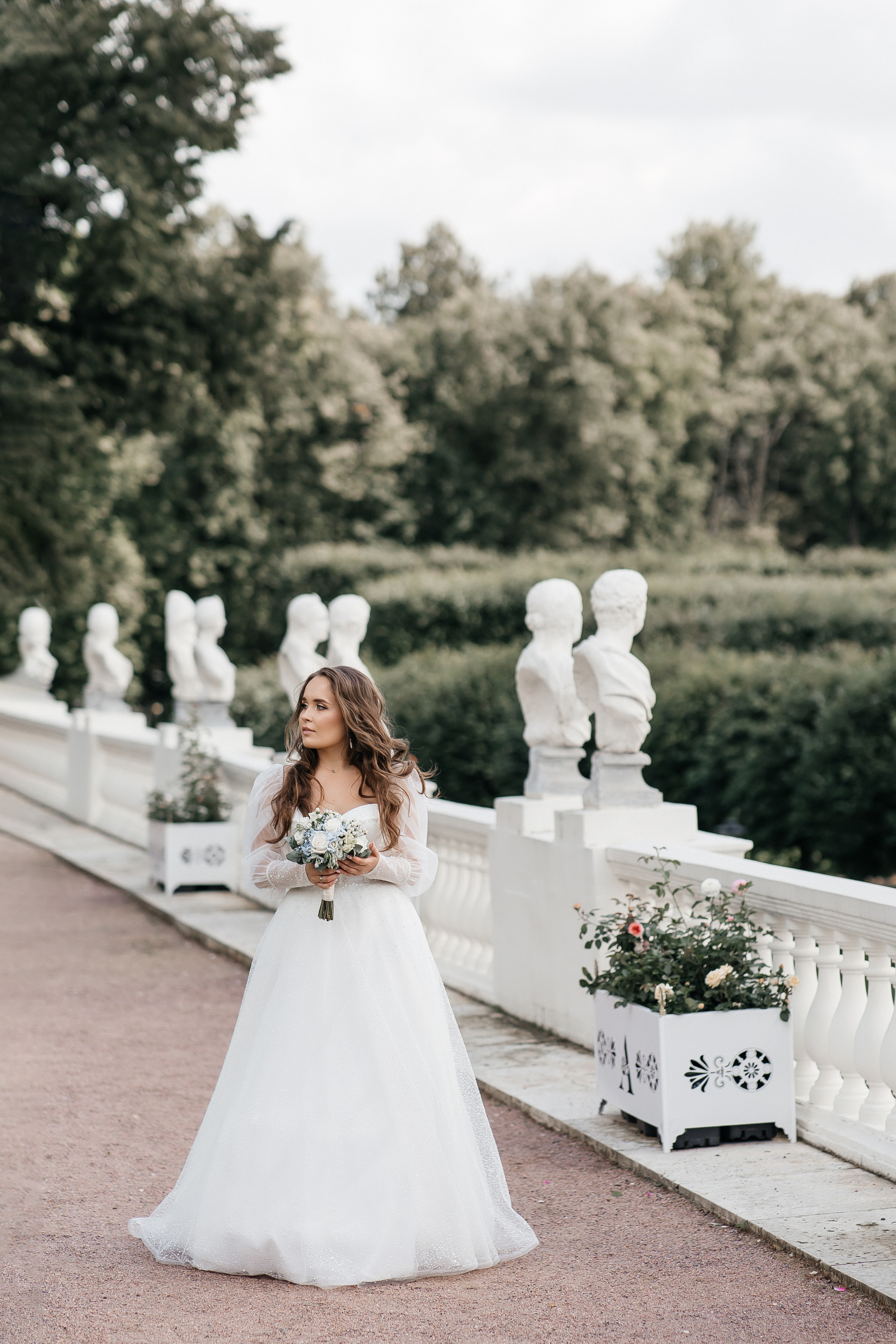 Свадебная фотосессия в усадьбе Архангельское