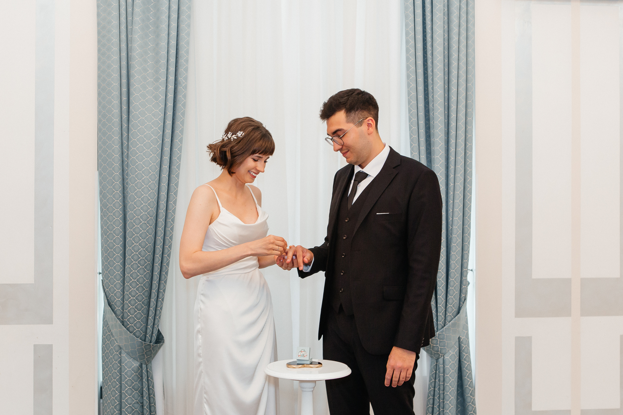 Регистрация брака во Дворце бракосочетания №3