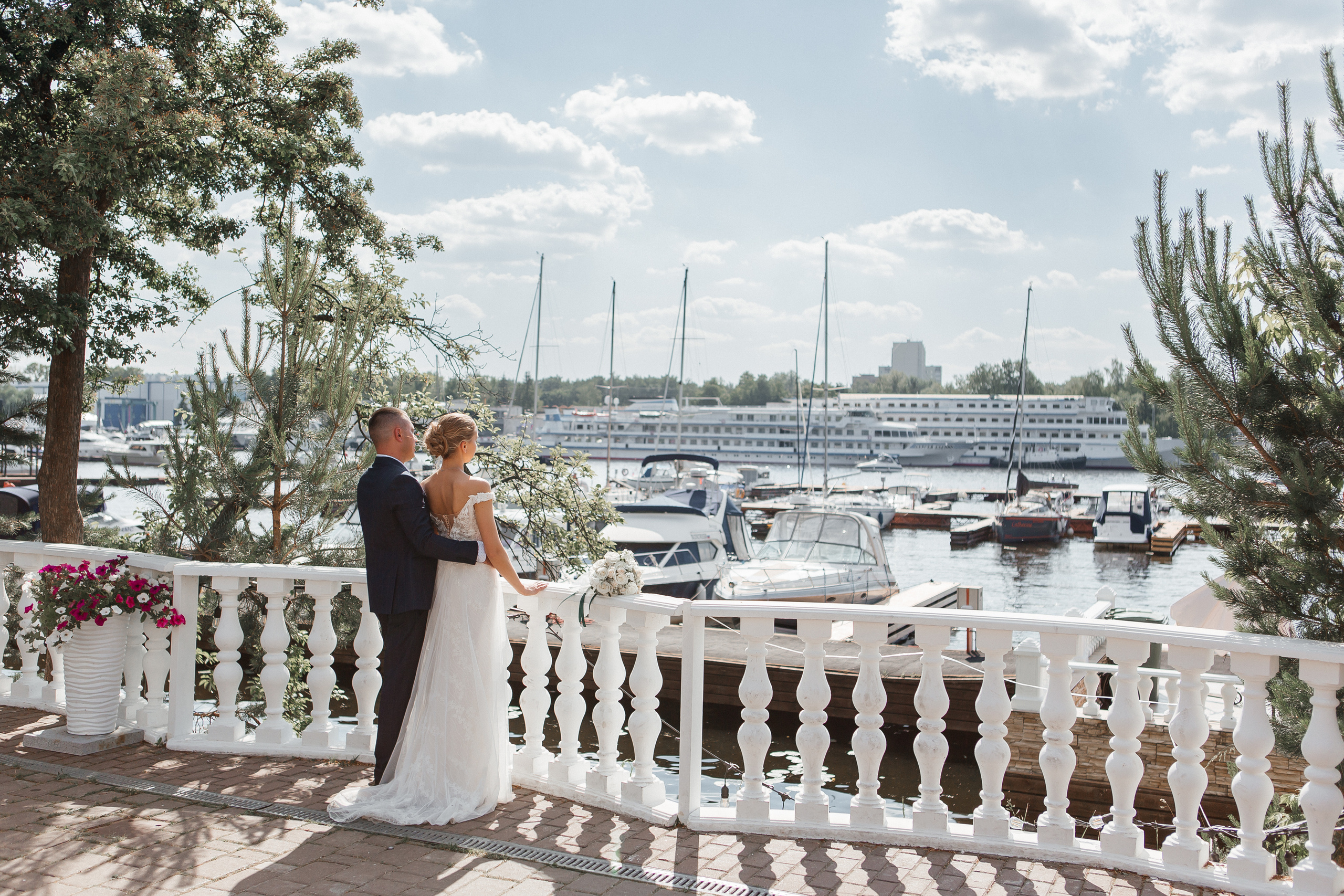 Свадебная фотосессия на берегу