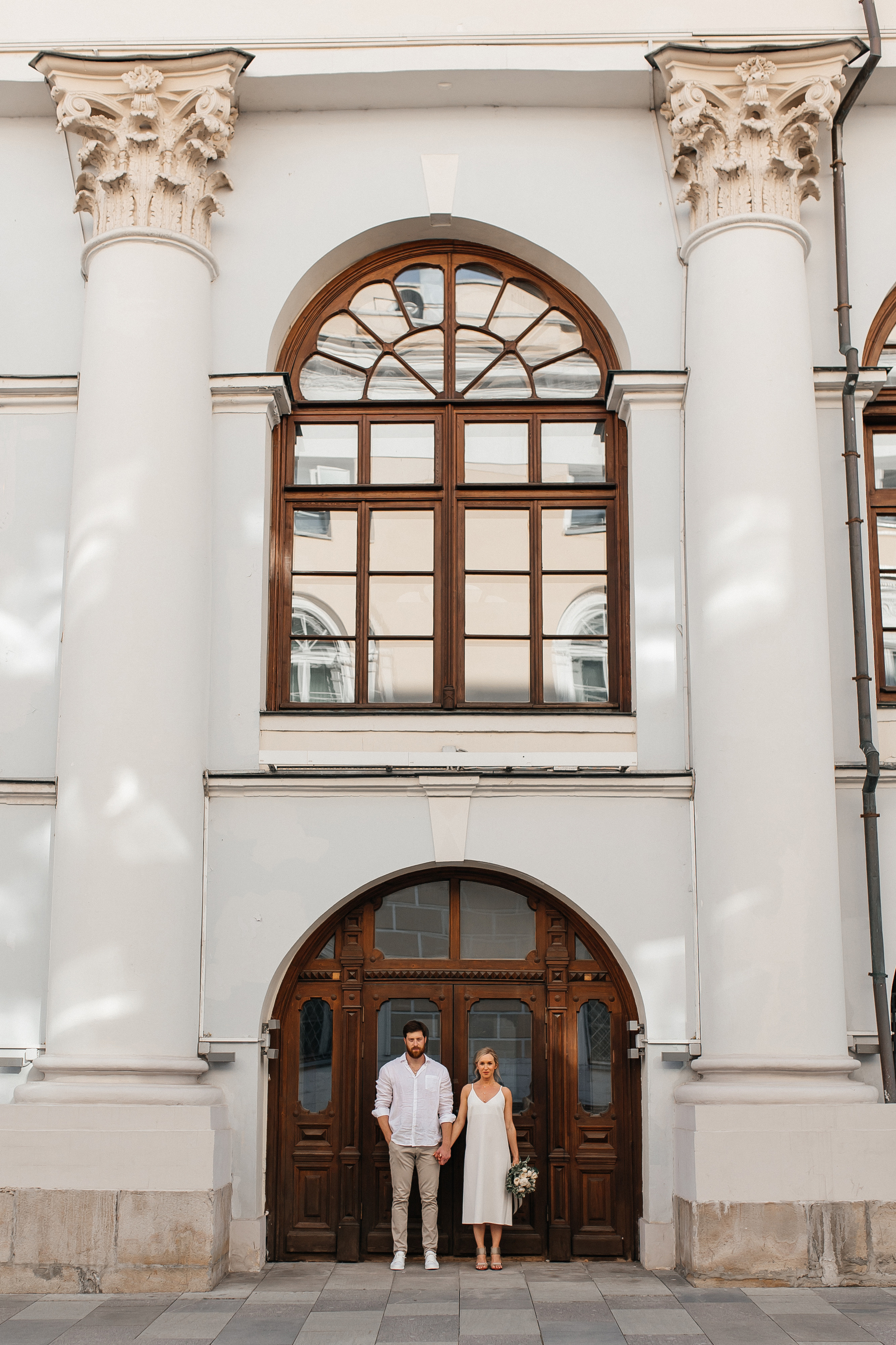 Свадебная фотосессия в центре Москвы