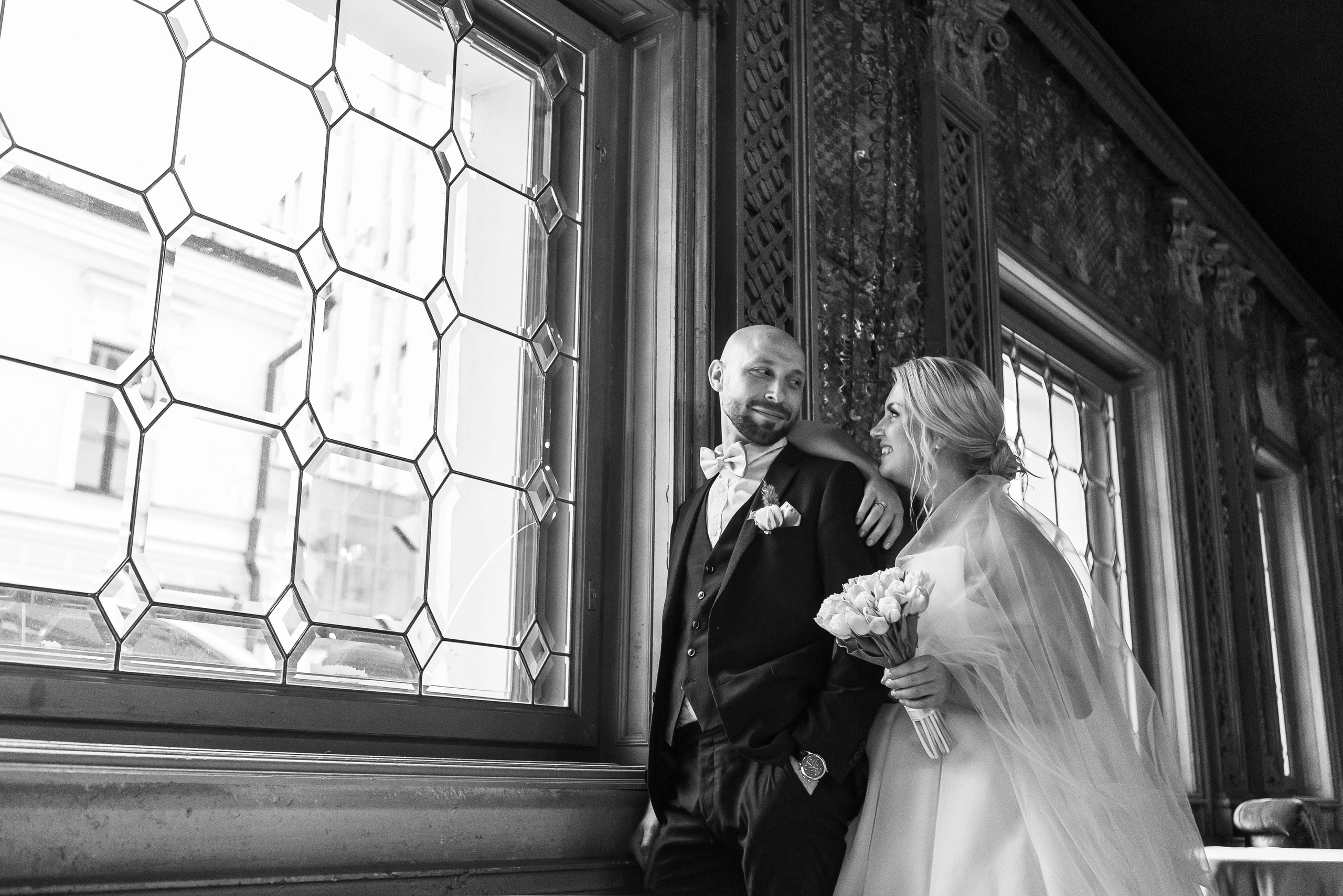 Свадебная фотосессия в ресторане Турандот