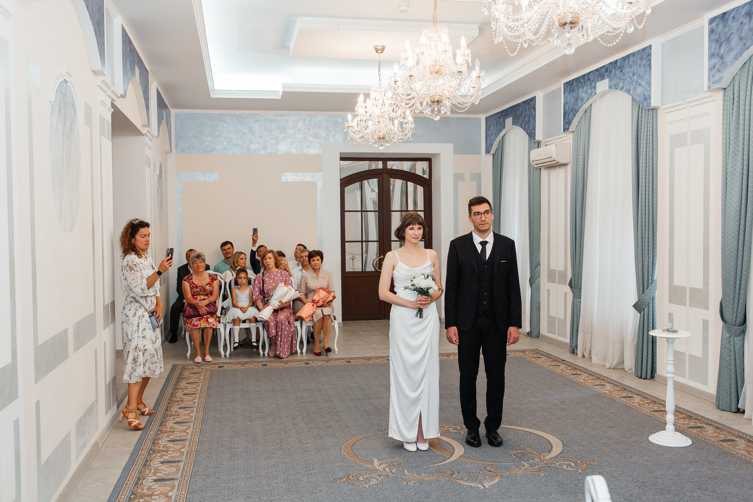 Регистрация брака во Дворце бракосочетания №3