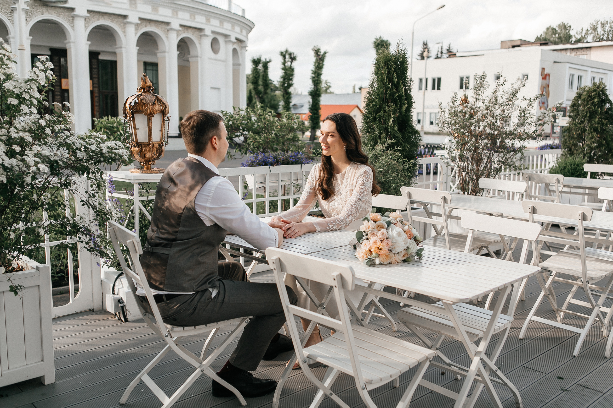 Свадебная прогулка у ресторана Седьмое небо