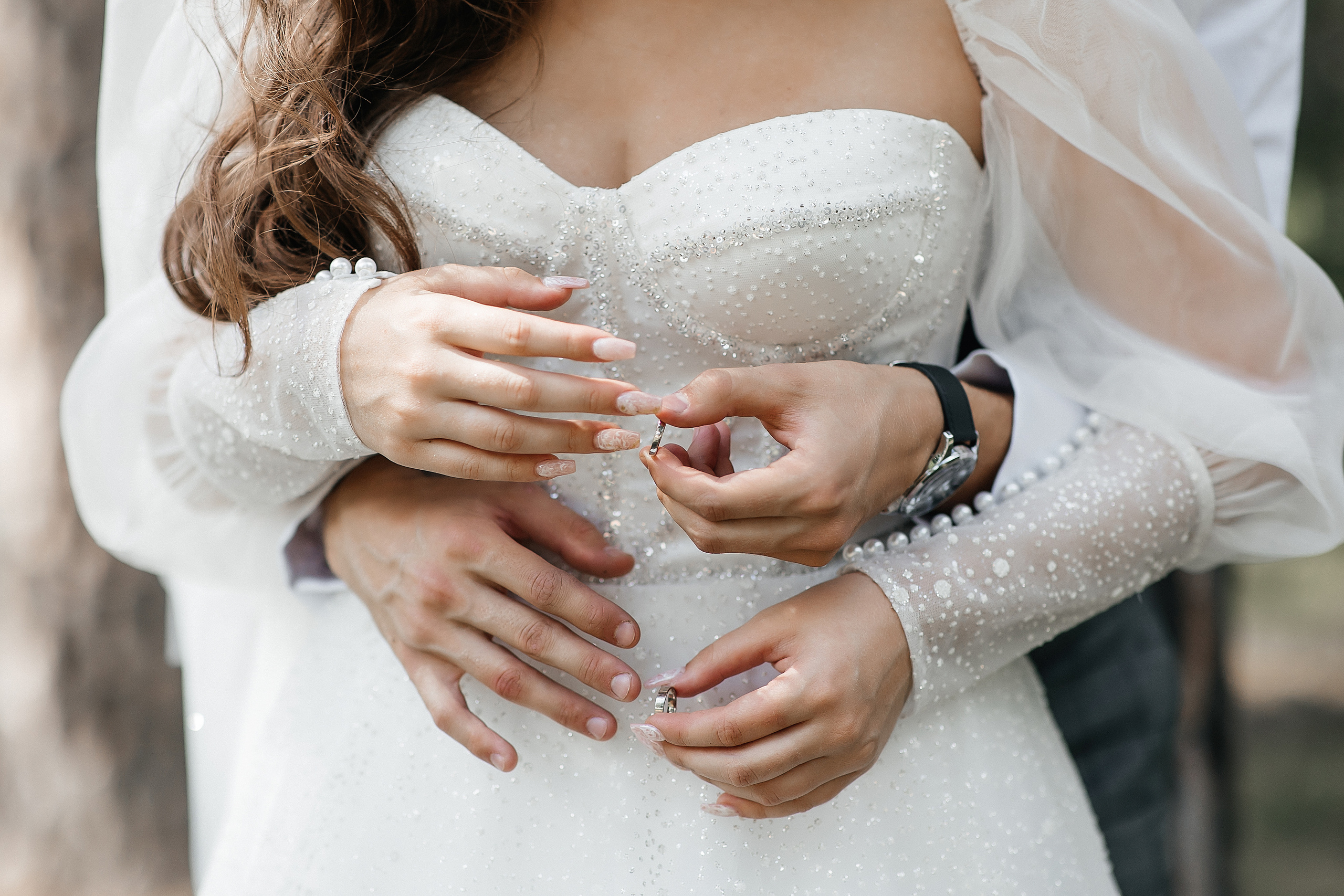 Свадебная фотосессия в усадьбе Архангельское и Голицын Клуб. Свадебный фотограф в Москве Дарья Олендарёва