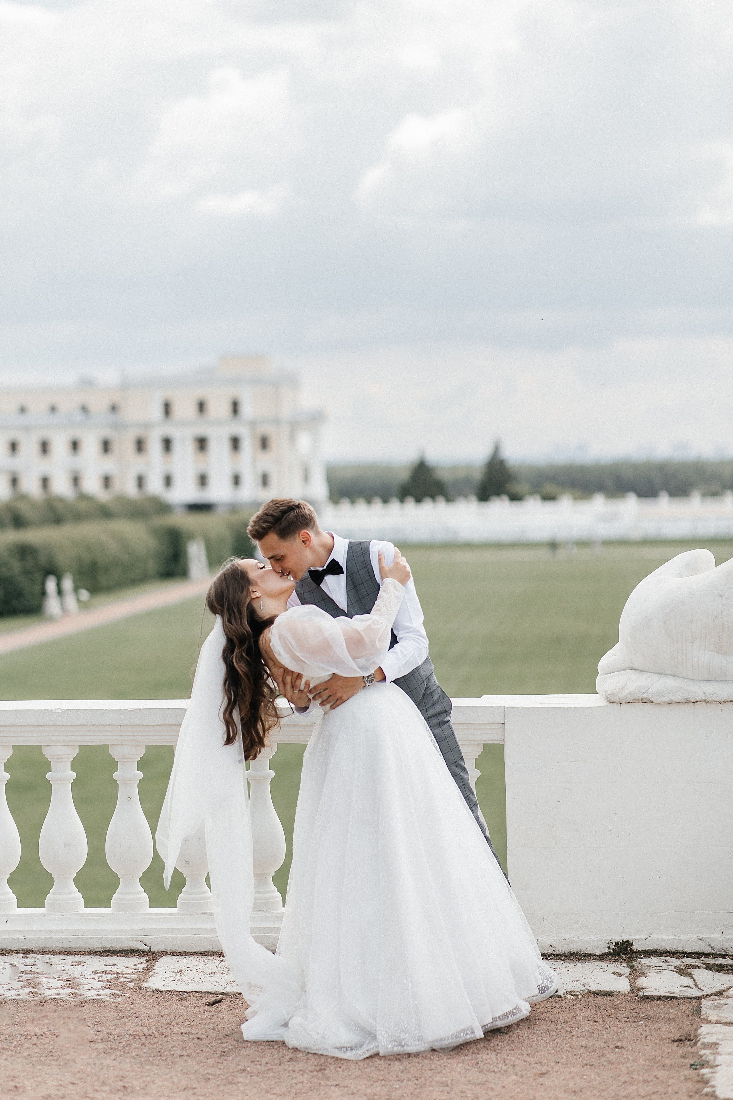 Свадебная фотосессия в усадьбе Архангельское