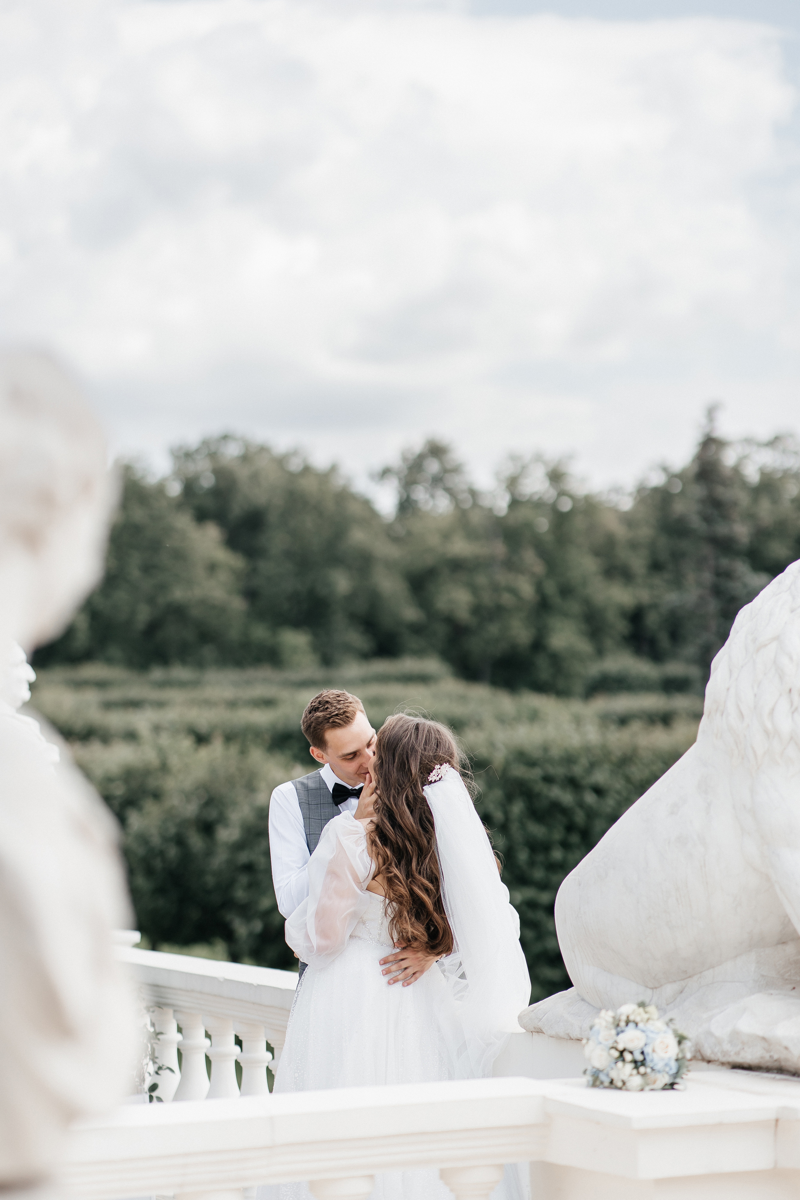 Свадебная фотосессия в усадьбе Архангельское