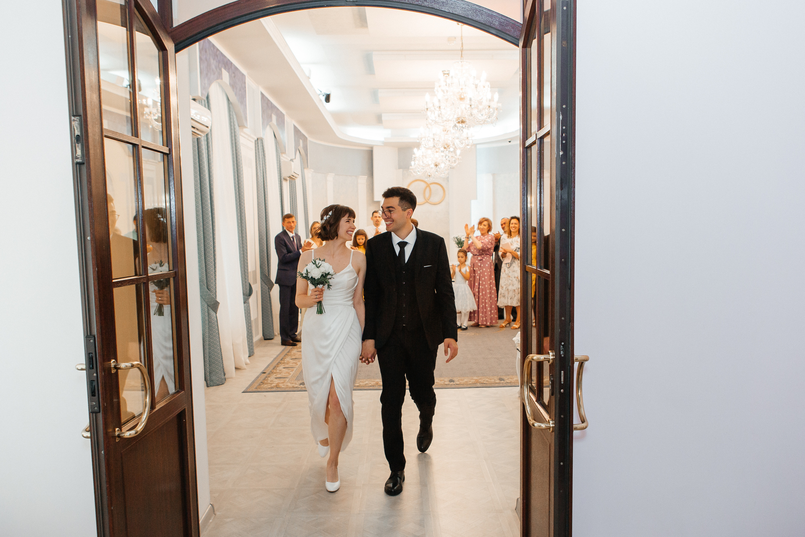 Регистрация брака во Дворце бракосочетания №3