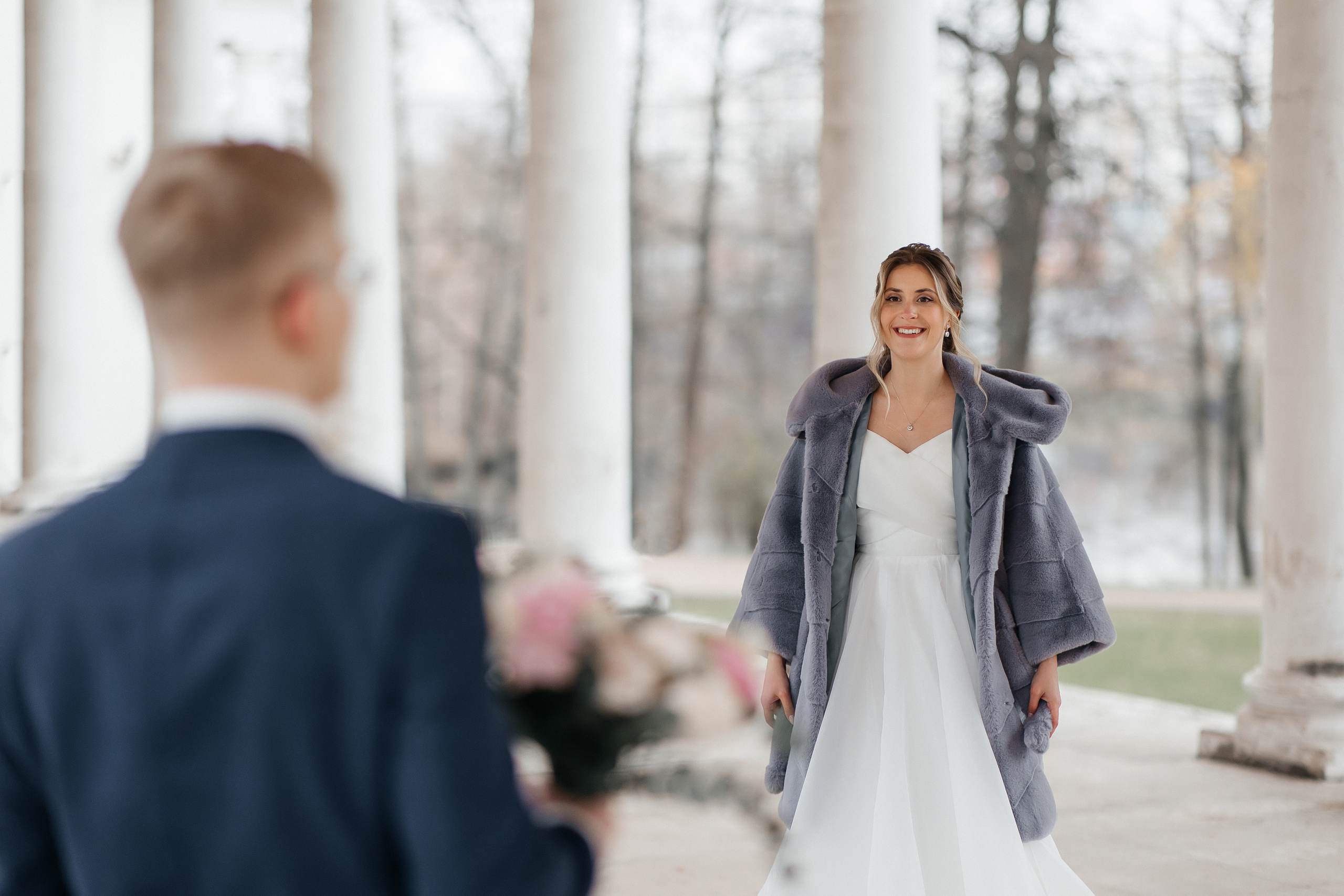 Свадебная фотосессия в усадьбе Остафьево