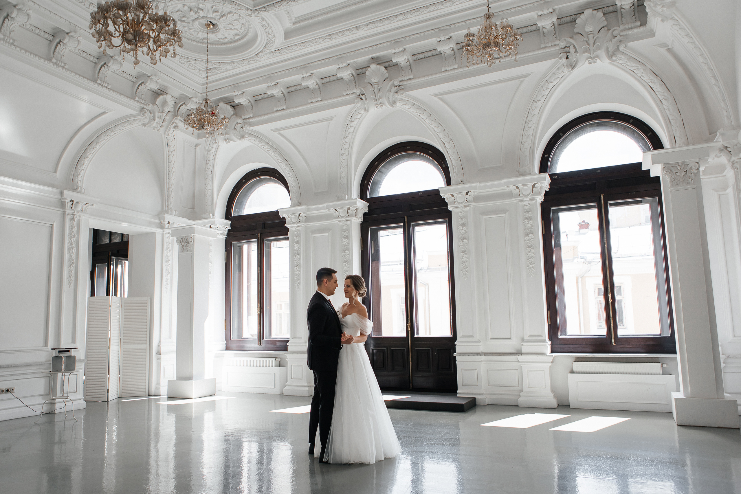 Свадебная фотосессия в особняке Спиридонова